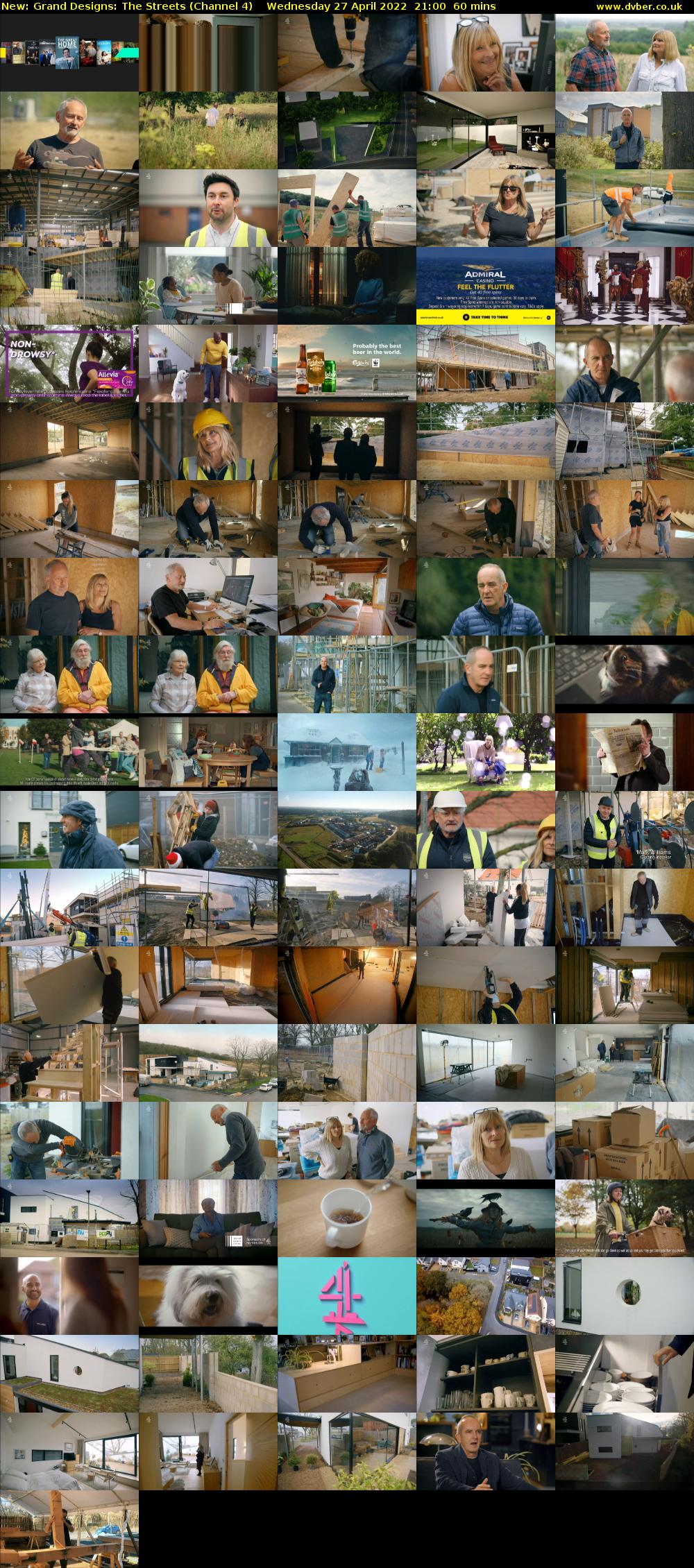 Grand Designs: The Streets (Channel 4) Wednesday 27 April 2022 21:00 - 22:00