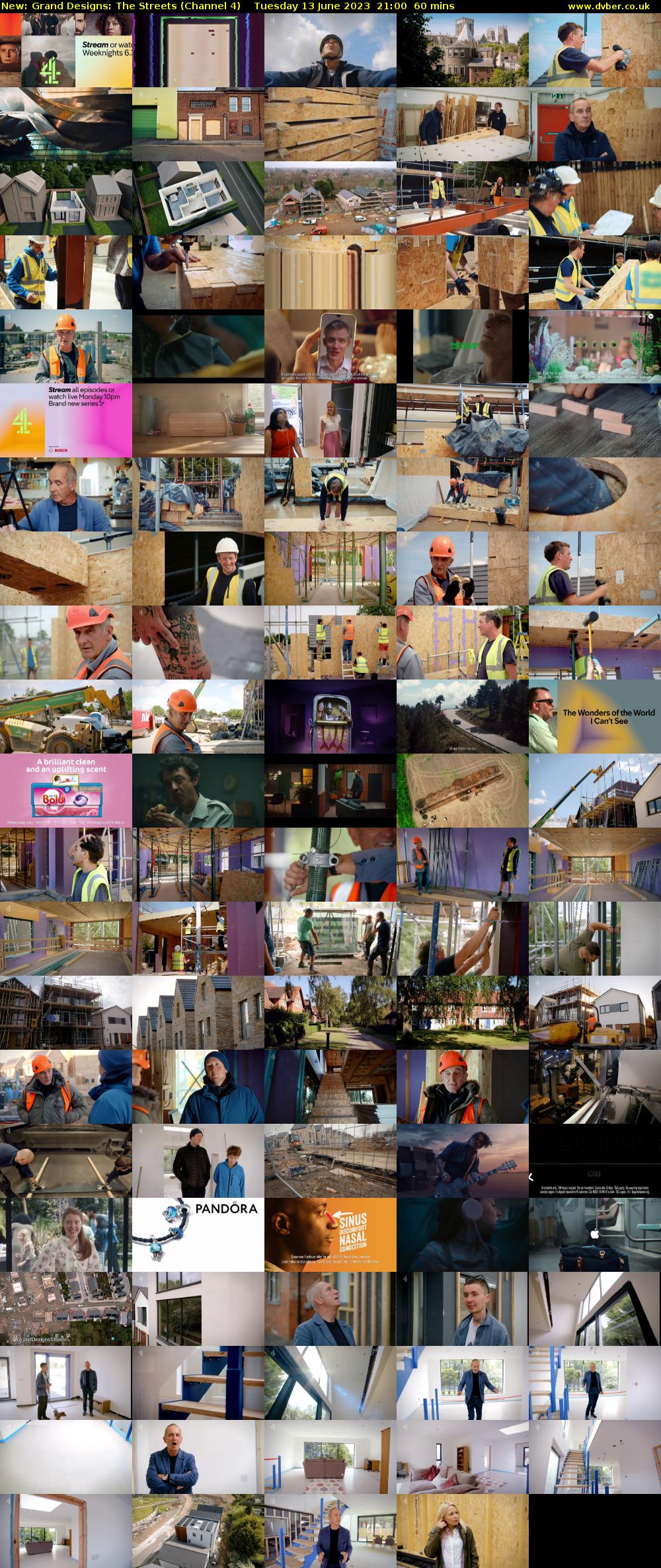 Grand Designs: The Streets (Channel 4) Tuesday 13 June 2023 21:00 - 22:00