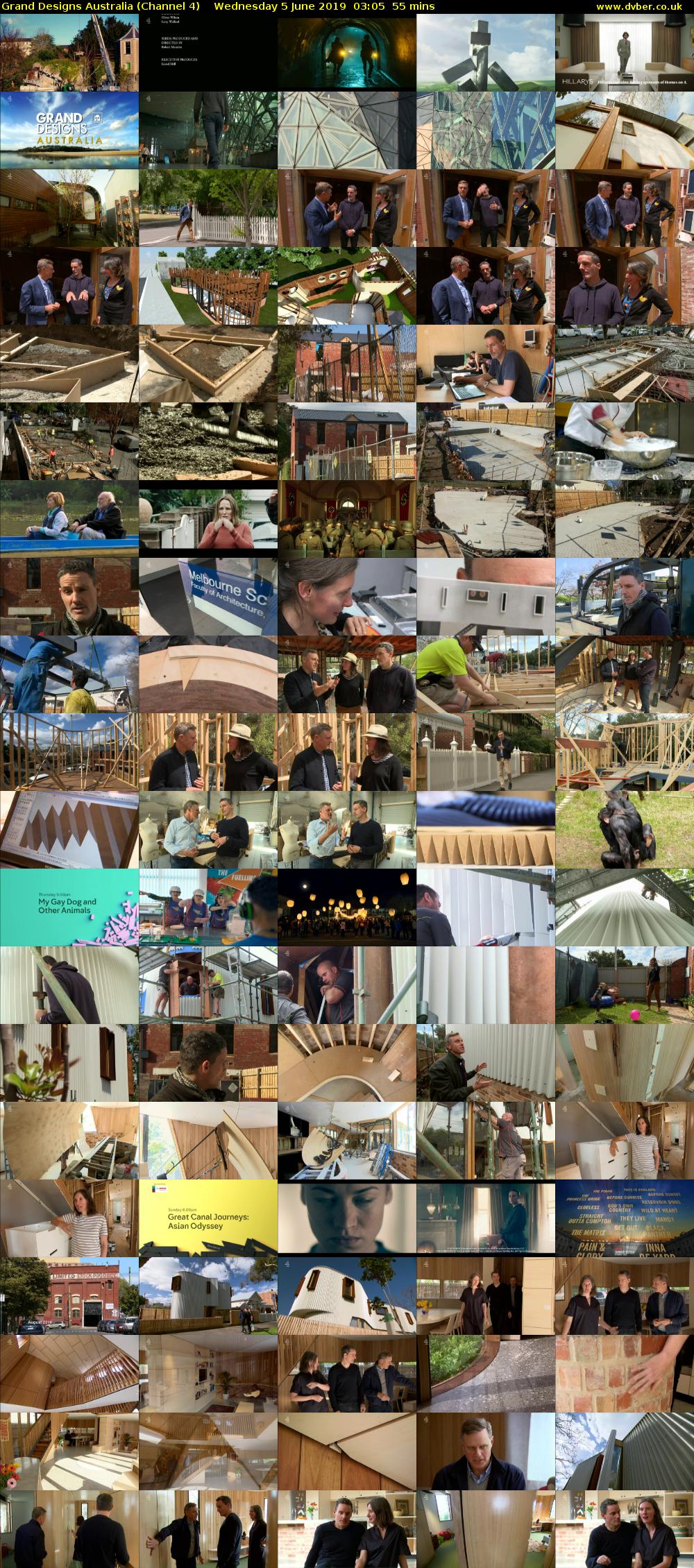 Grand Designs Australia (Channel 4) Wednesday 5 June 2019 03:05 - 04:00