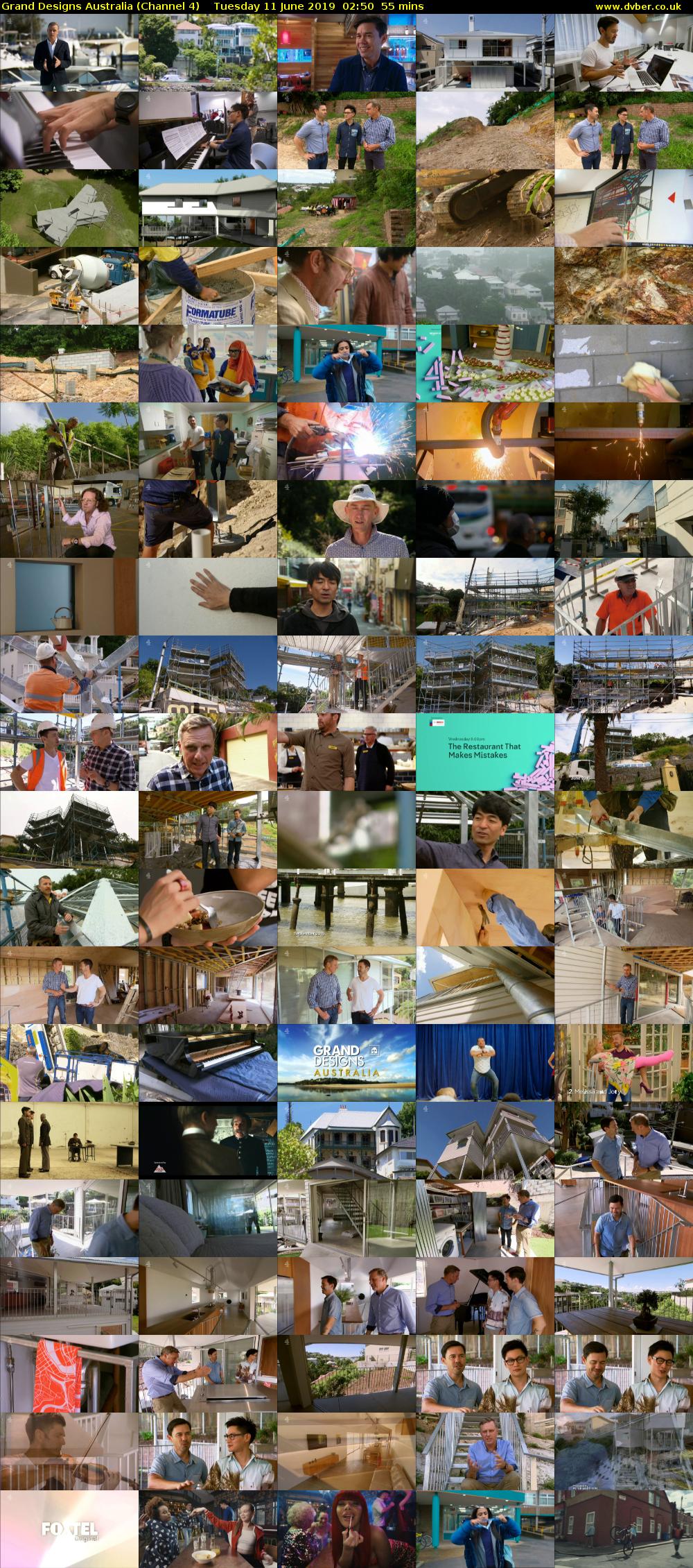 Grand Designs Australia (Channel 4) Tuesday 11 June 2019 02:50 - 03:45