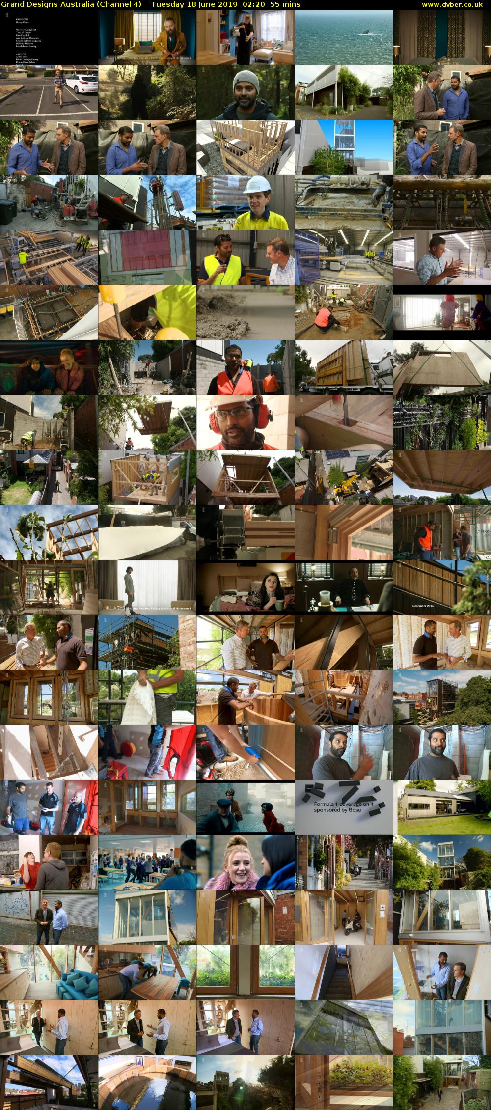 Grand Designs Australia (Channel 4) Tuesday 18 June 2019 02:20 - 03:15