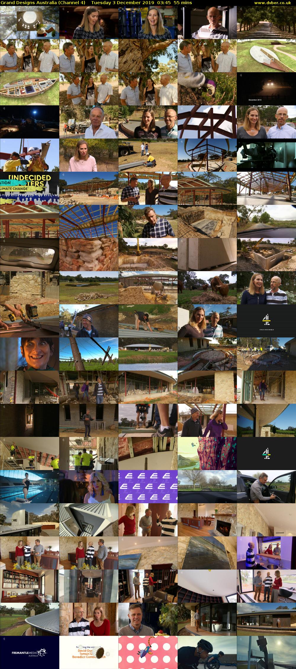 Grand Designs Australia (Channel 4) Tuesday 3 December 2019 03:45 - 04:40