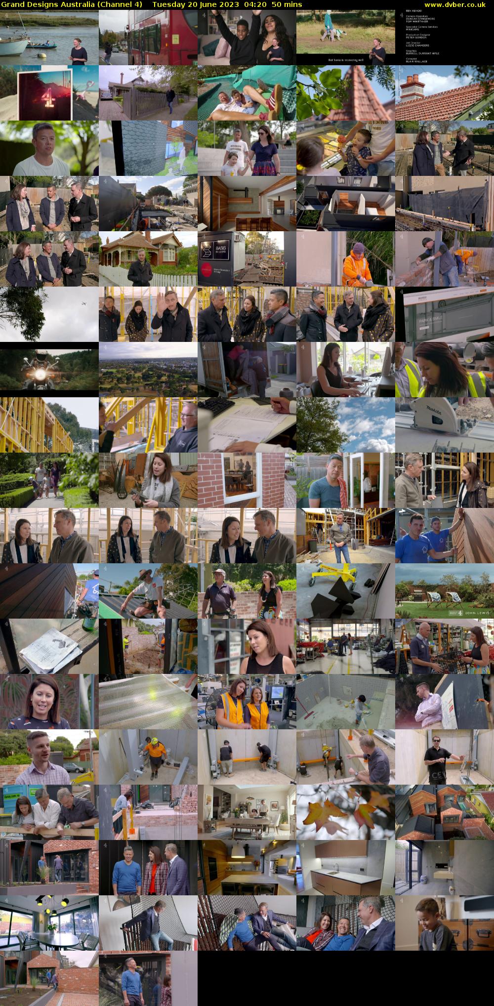 Grand Designs Australia (Channel 4) Tuesday 20 June 2023 04:20 - 05:10