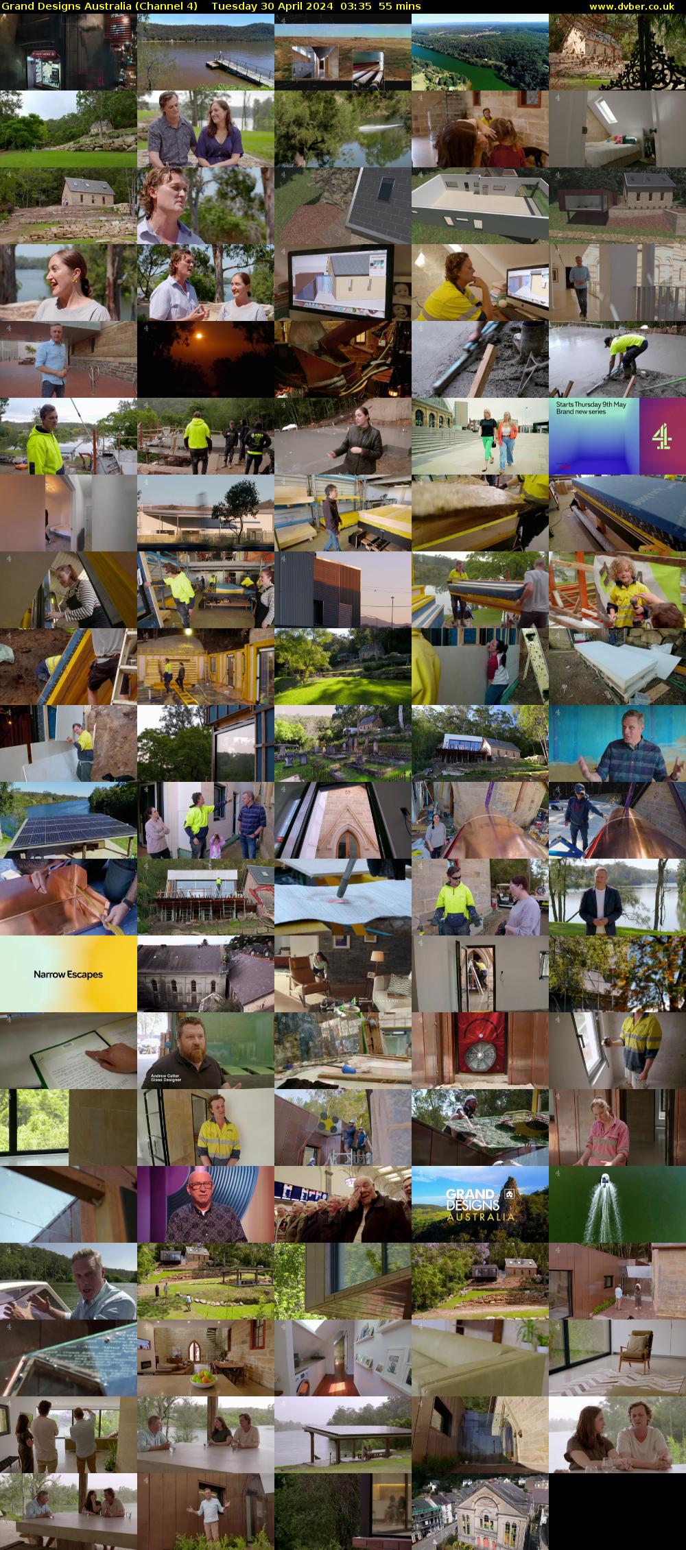 Grand Designs Australia (Channel 4) Tuesday 30 April 2024 03:35 - 04:30
