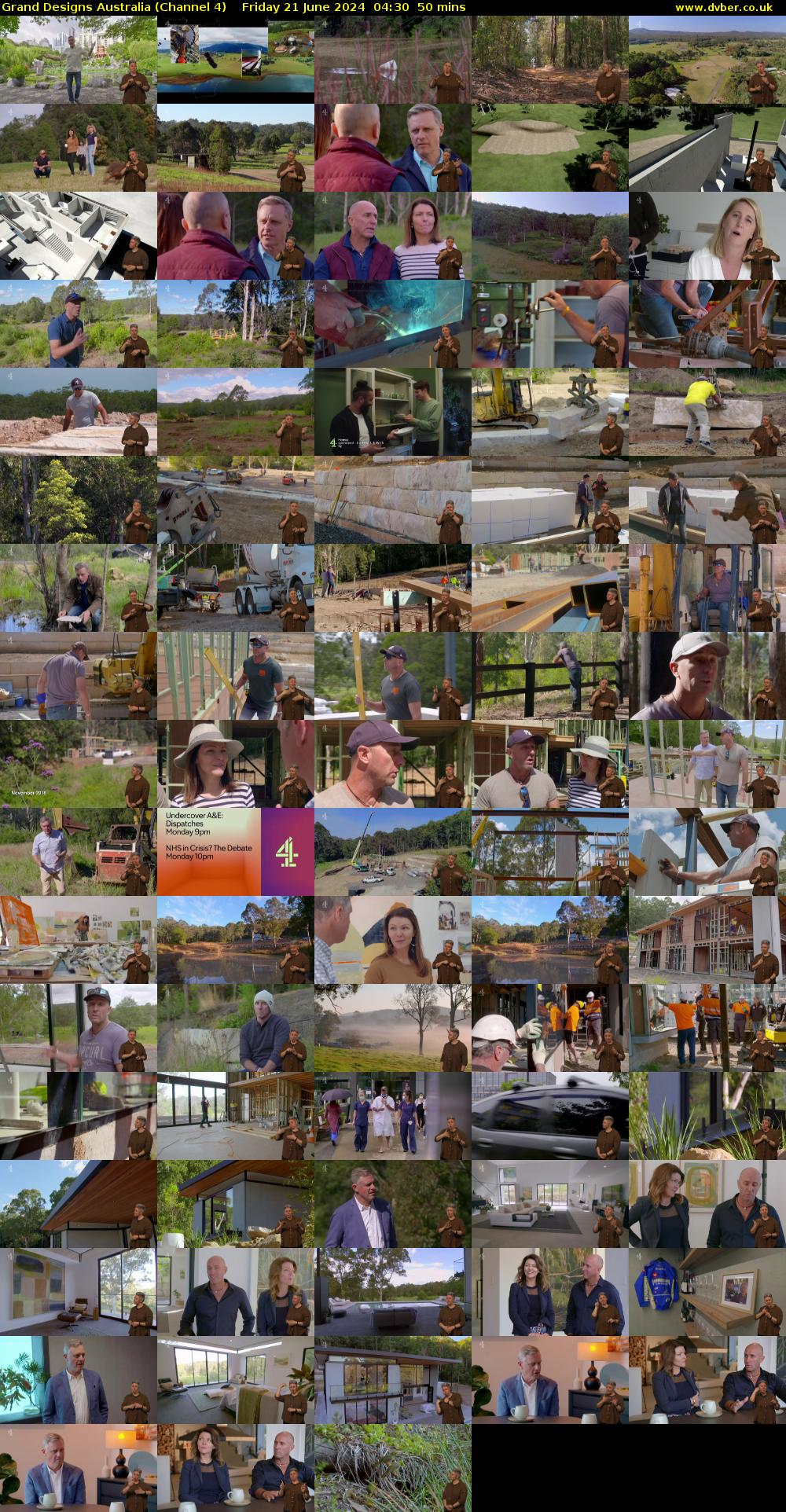 Grand Designs Australia (Channel 4) Friday 21 June 2024 04:30 - 05:20