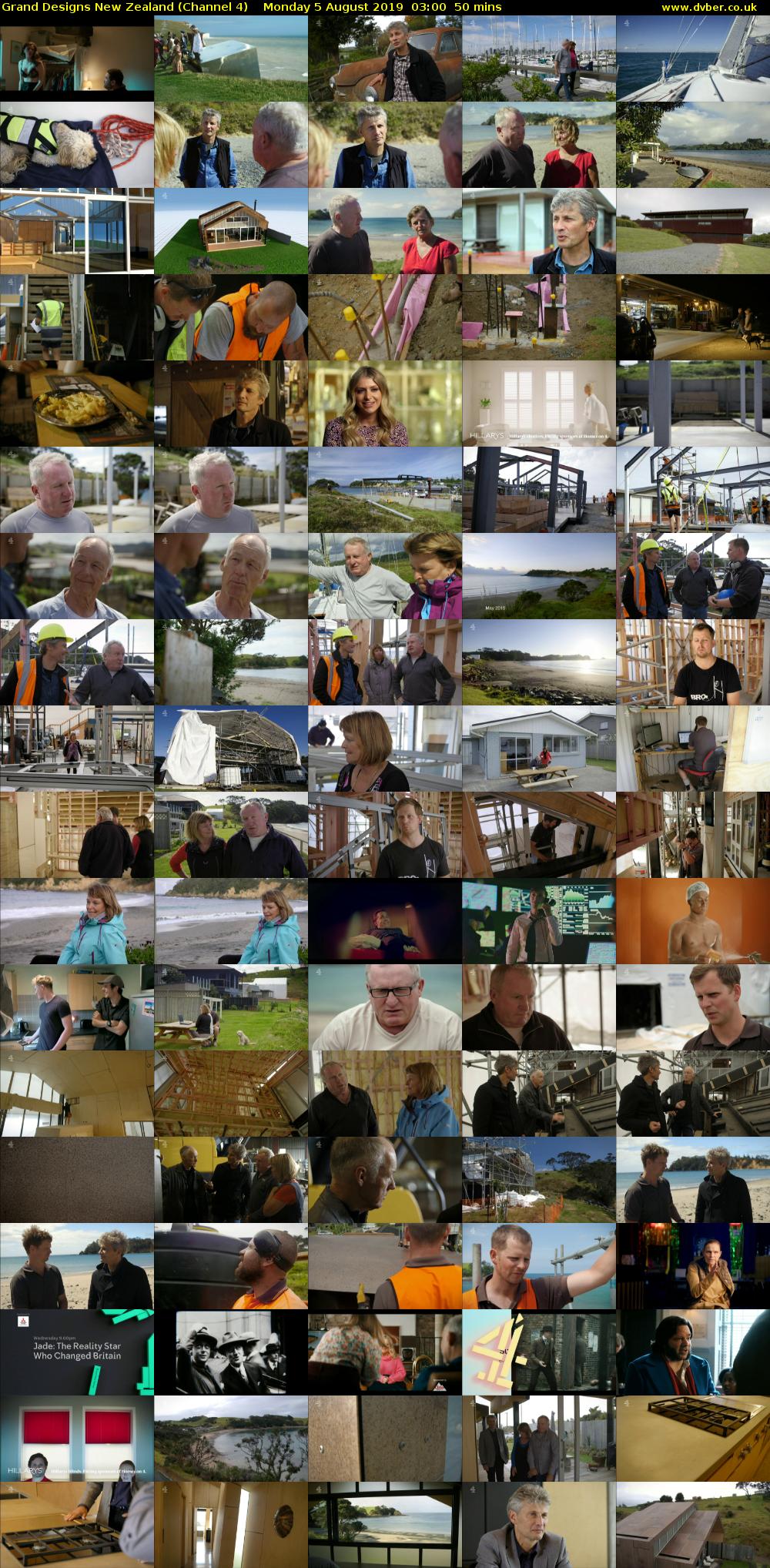 Grand Designs New Zealand (Channel 4) Monday 5 August 2019 03:00 - 03:50