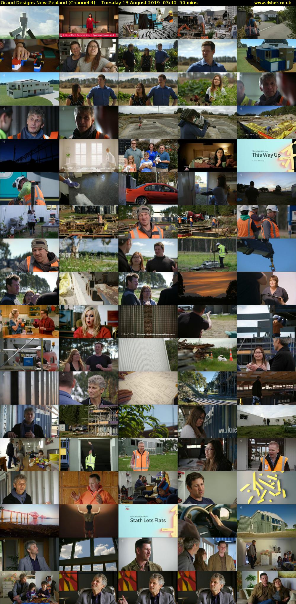 Grand Designs New Zealand (Channel 4) Tuesday 13 August 2019 03:40 - 04:30
