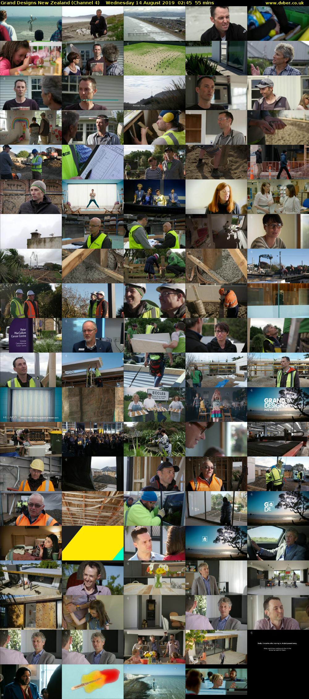 Grand Designs New Zealand (Channel 4) Wednesday 14 August 2019 02:45 - 03:40