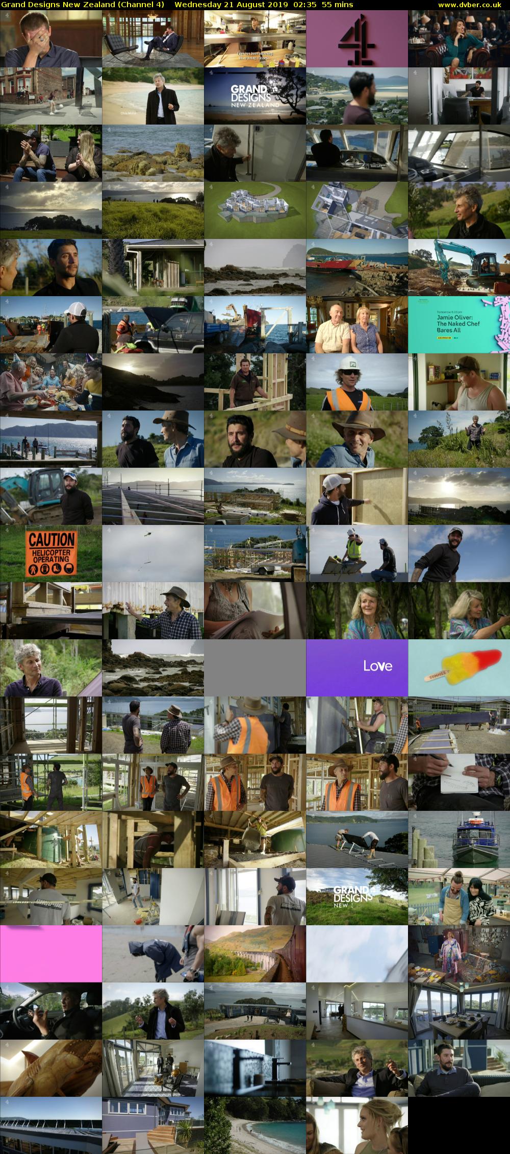 Grand Designs New Zealand (Channel 4) Wednesday 21 August 2019 02:35 - 03:30