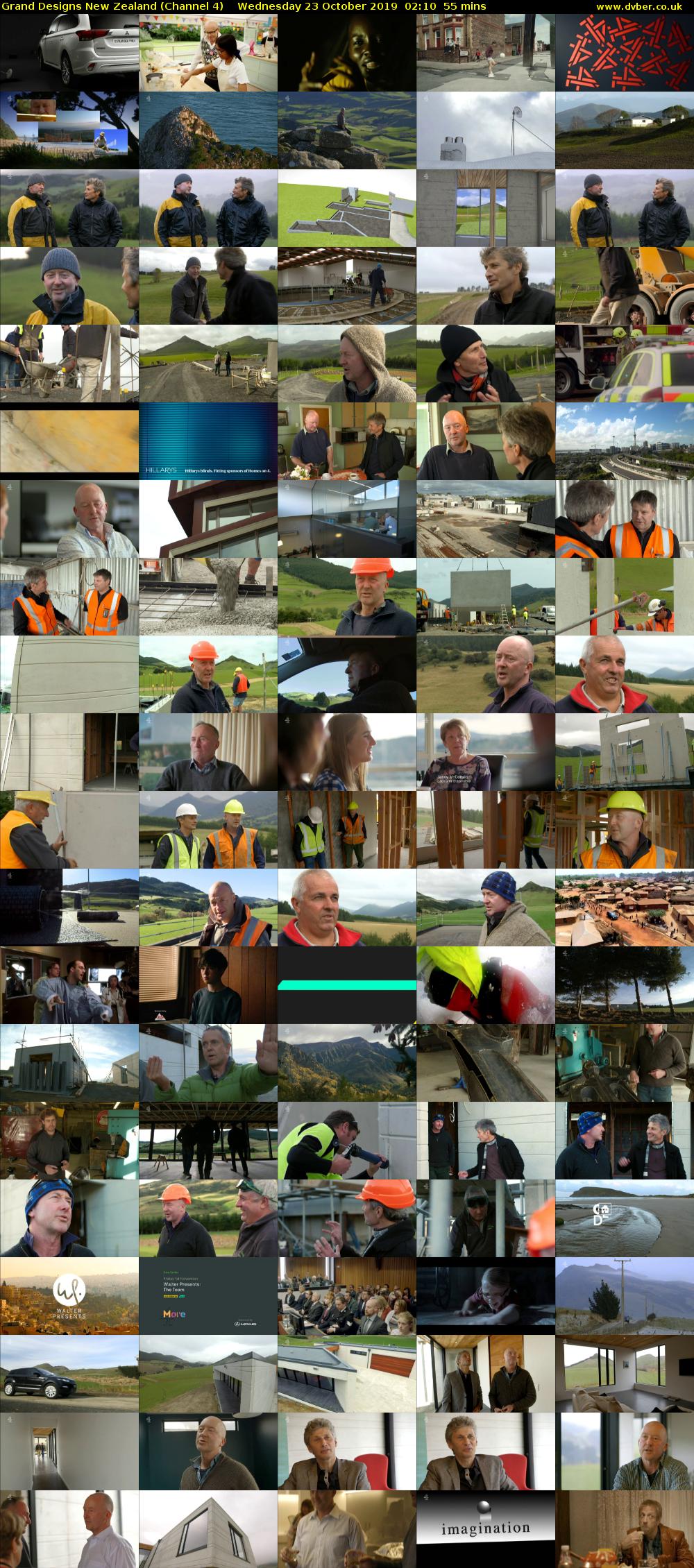 Grand Designs New Zealand (Channel 4) Wednesday 23 October 2019 02:10 - 03:05