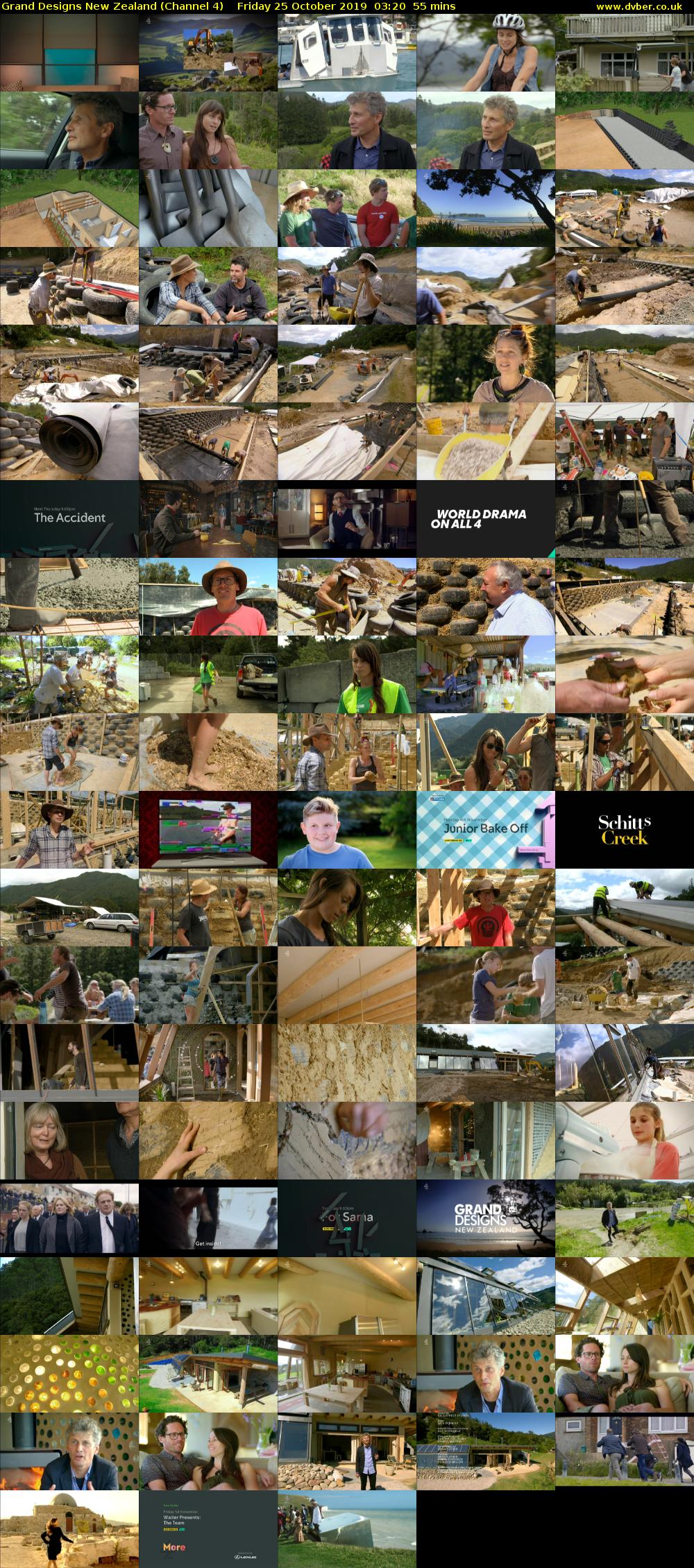 Grand Designs New Zealand (Channel 4) Friday 25 October 2019 03:20 - 04:15