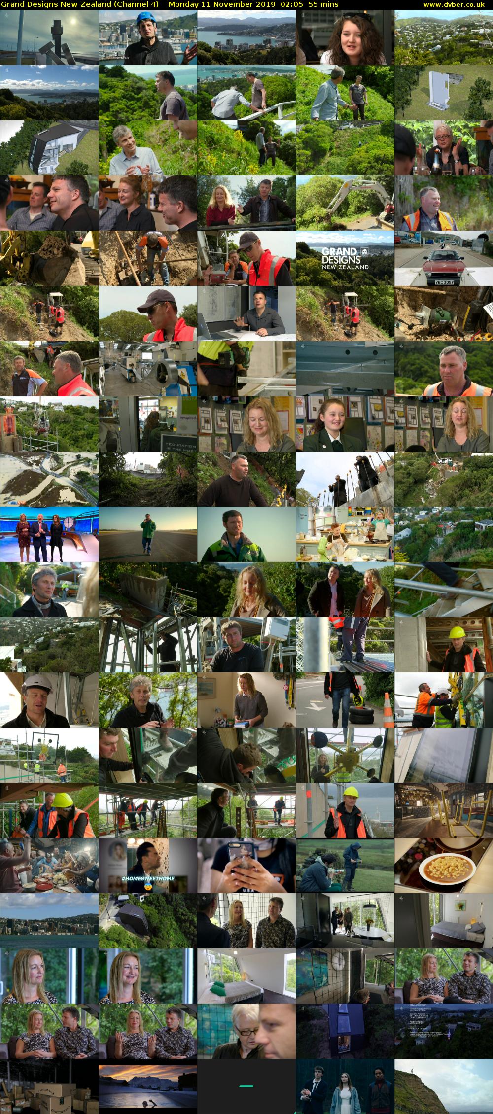 Grand Designs New Zealand (Channel 4) Monday 11 November 2019 02:05 - 03:00