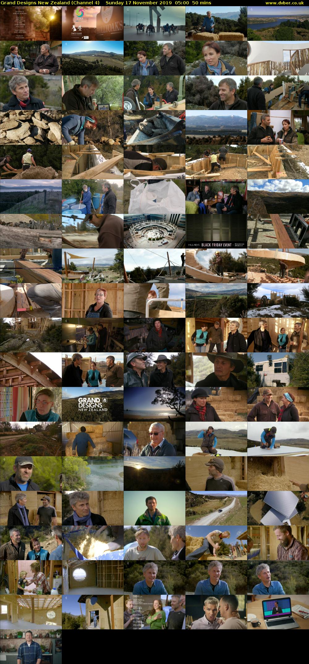 Grand Designs New Zealand (Channel 4) Sunday 17 November 2019 05:00 - 05:50