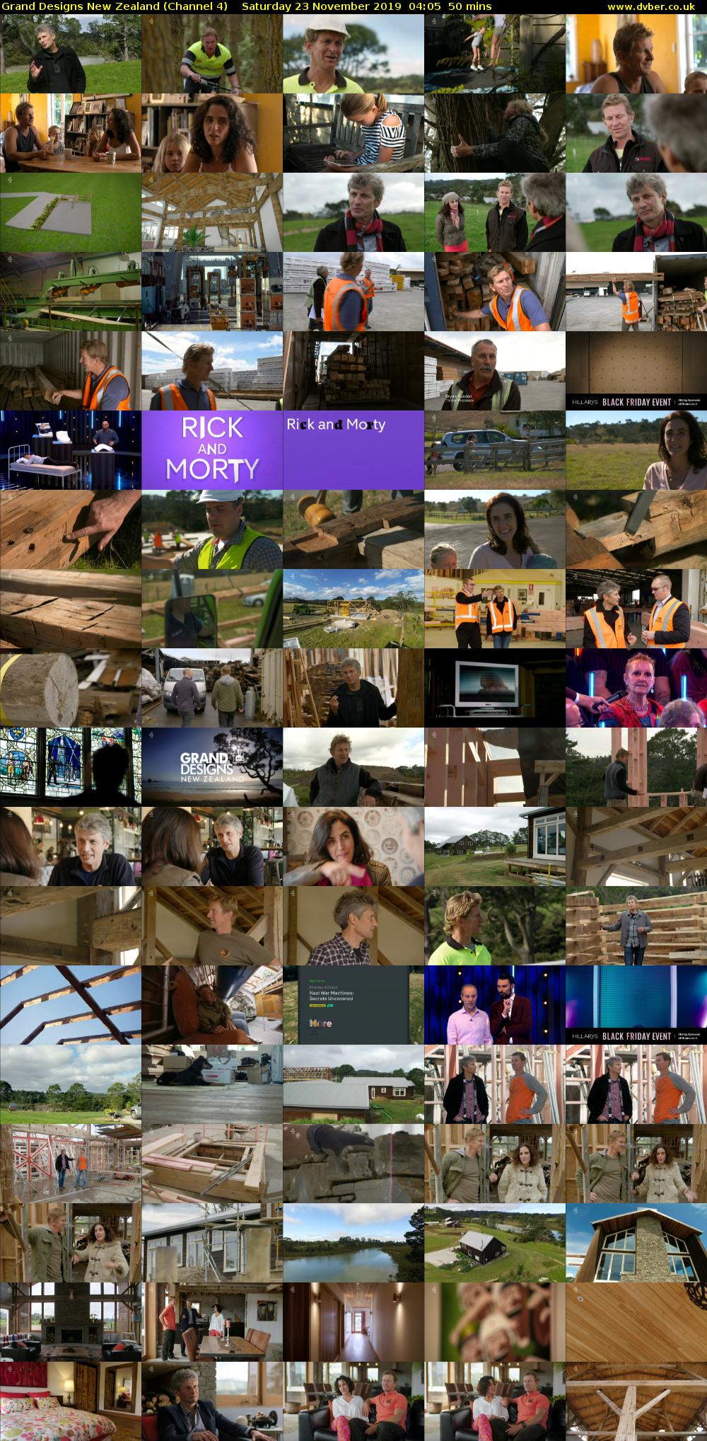 Grand Designs New Zealand (Channel 4) Saturday 23 November 2019 04:05 - 04:55