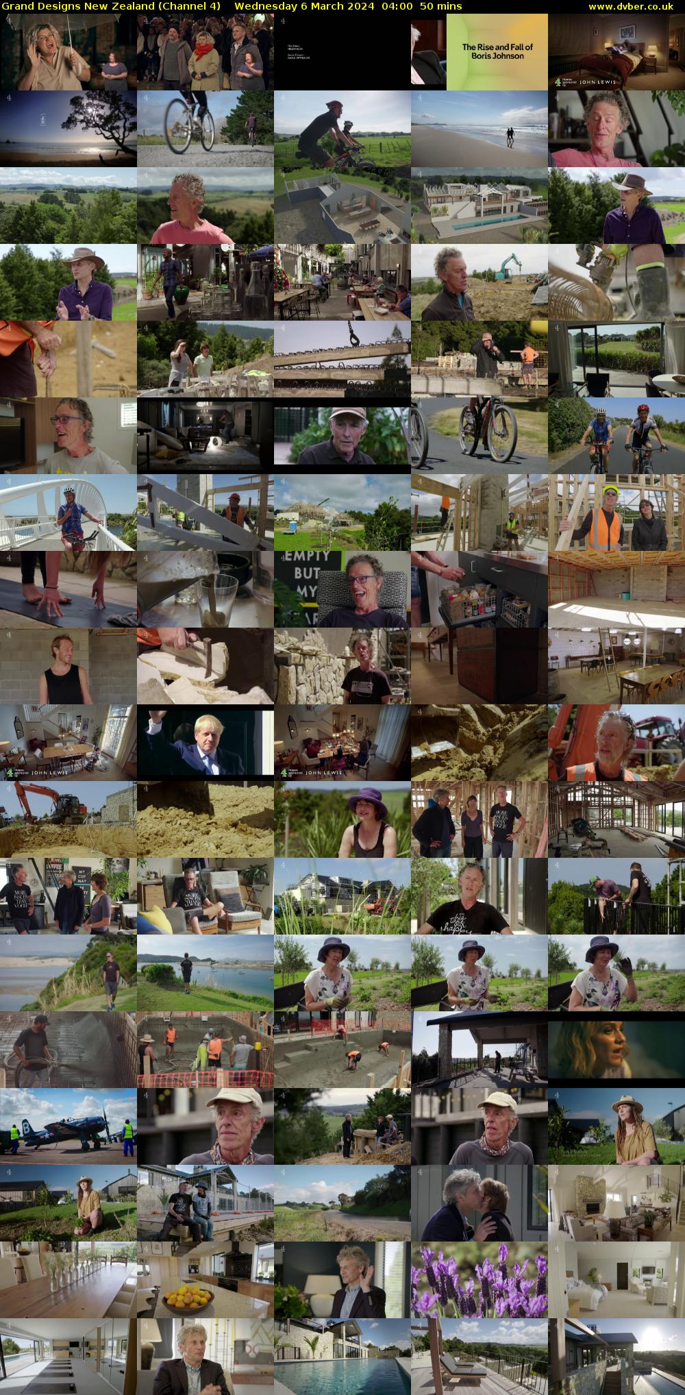 Grand Designs New Zealand (Channel 4) Wednesday 6 March 2024 04:00 - 04:50