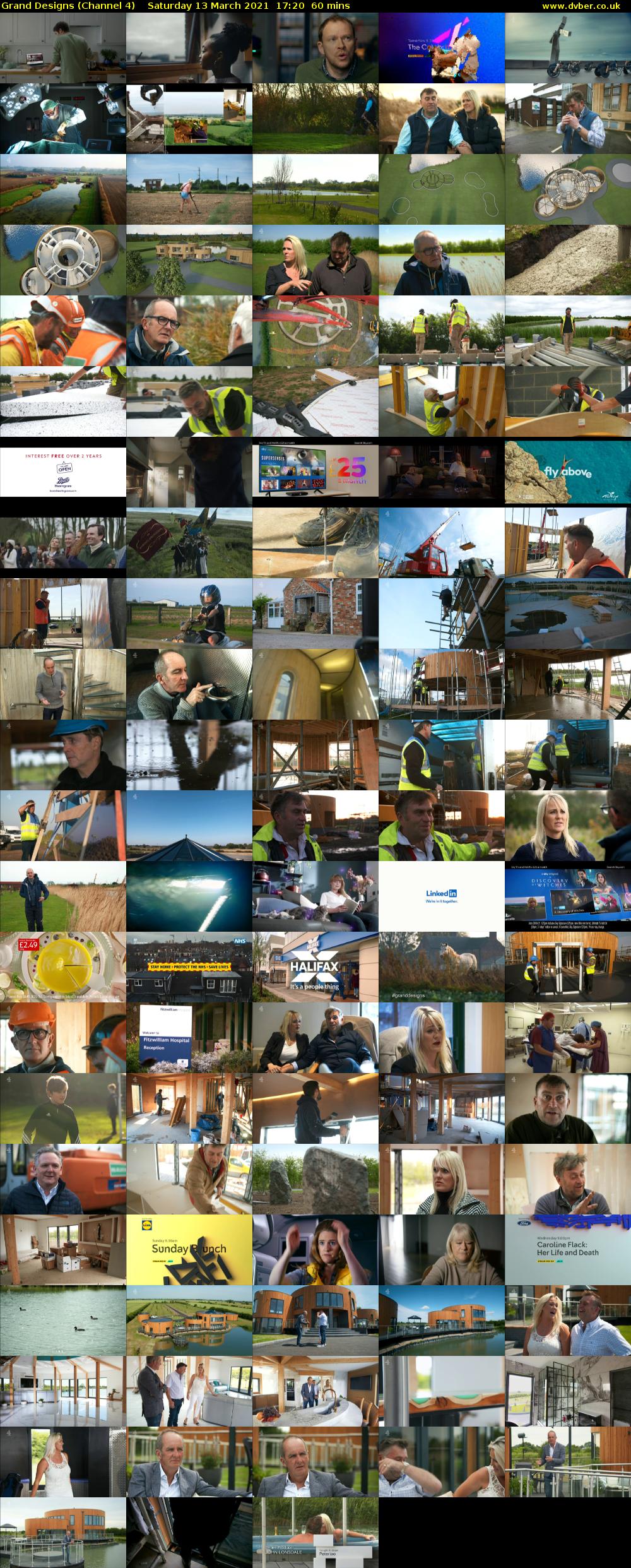 Grand Designs (Channel 4) Saturday 13 March 2021 17:20 - 18:20