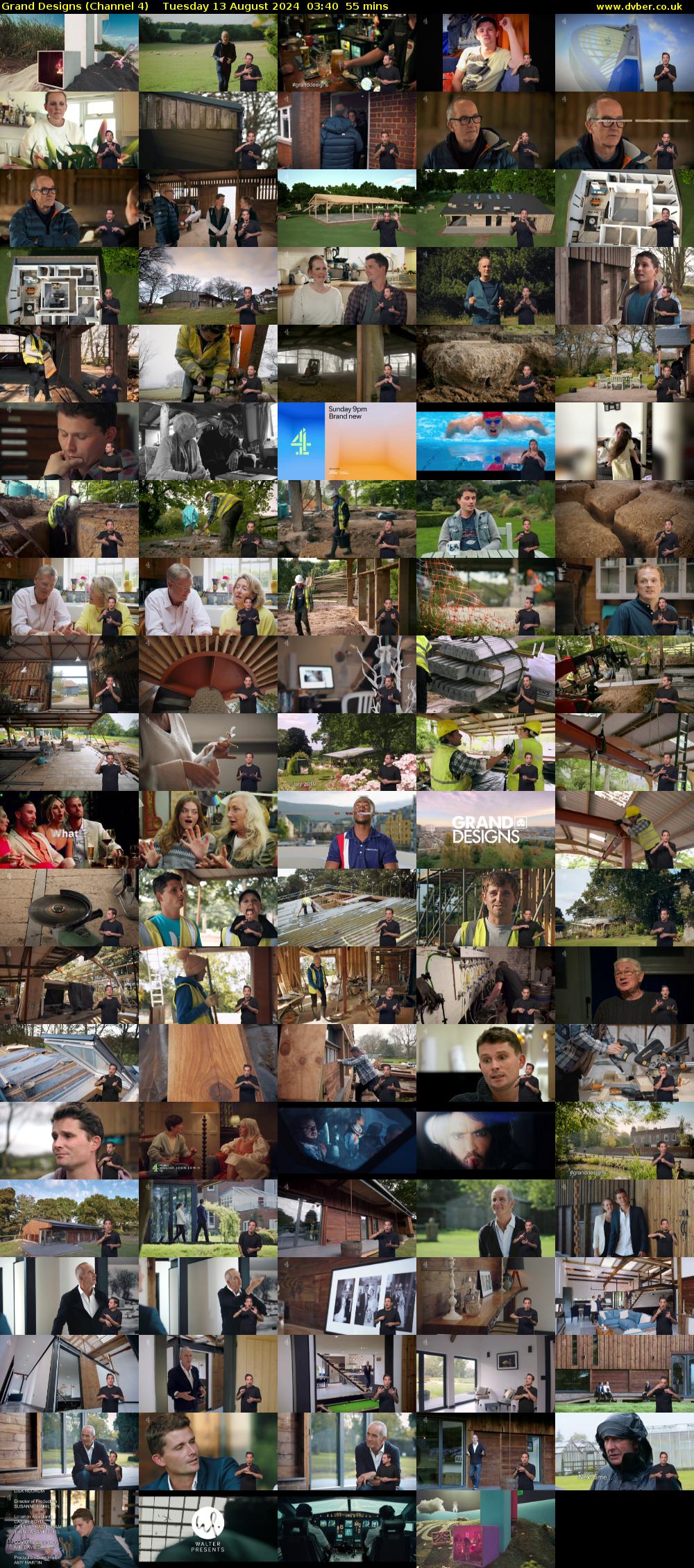 Grand Designs (Channel 4) Tuesday 13 August 2024 03:40 - 04:35