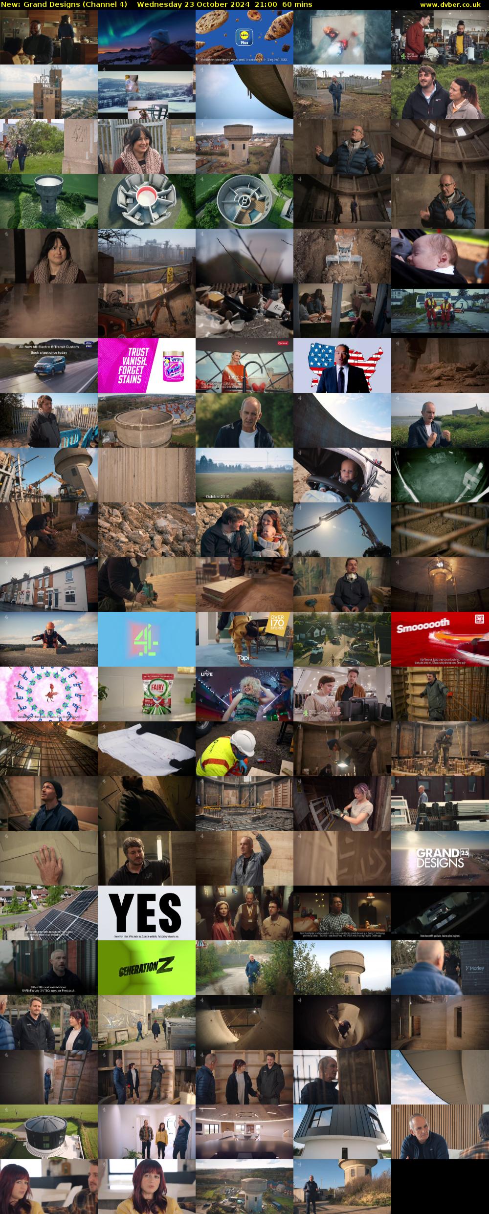 Grand Designs (Channel 4) Wednesday 23 October 2024 21:00 - 22:00