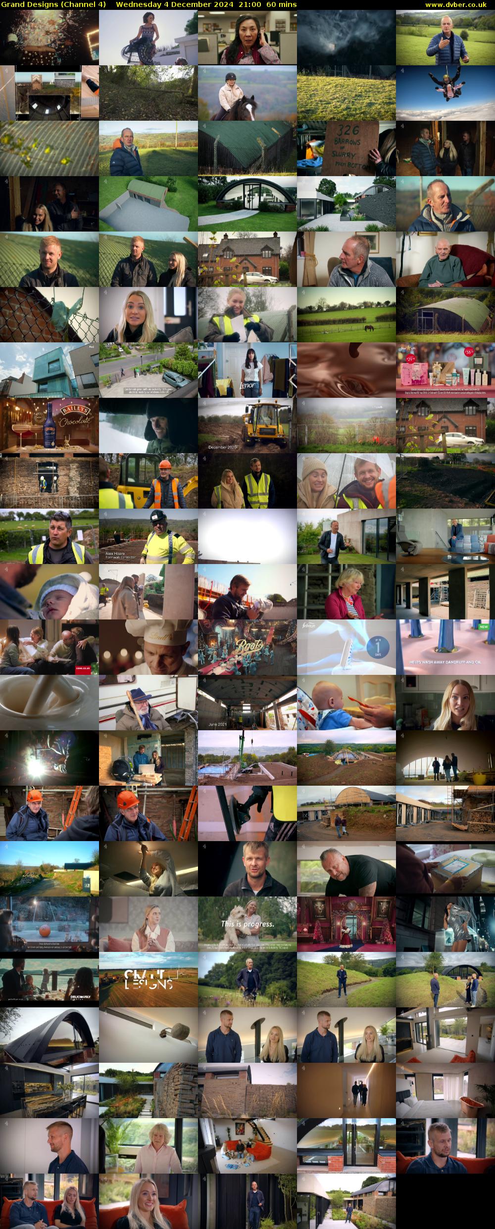 Grand Designs (Channel 4) Wednesday 4 December 2024 21:00 - 22:00