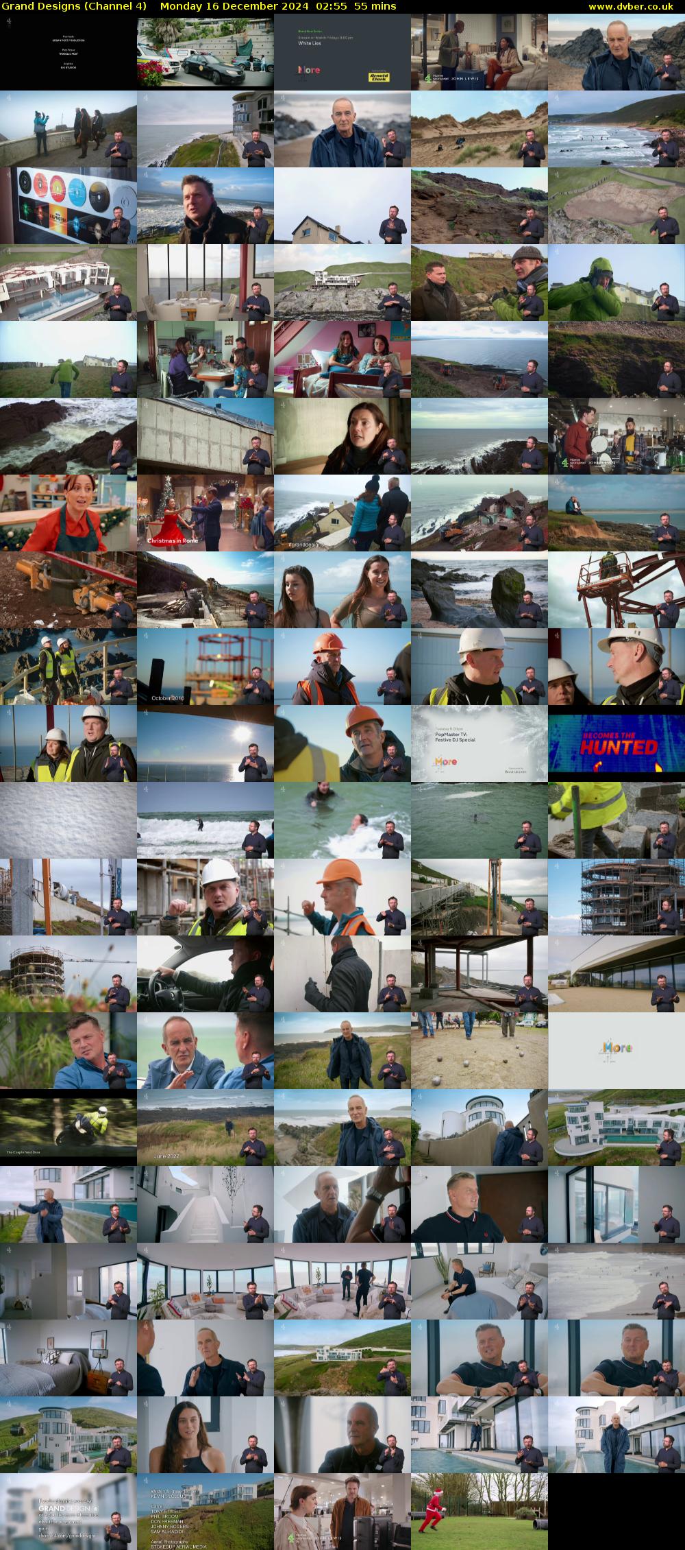 Grand Designs (Channel 4) Monday 16 December 2024 02:55 - 03:50