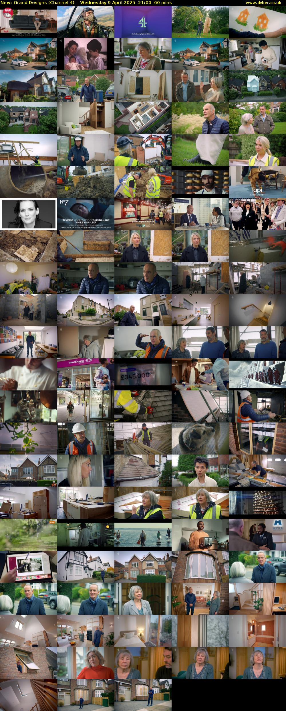 Grand Designs (Channel 4) Wednesday 9 April 2025 21:00 - 22:00