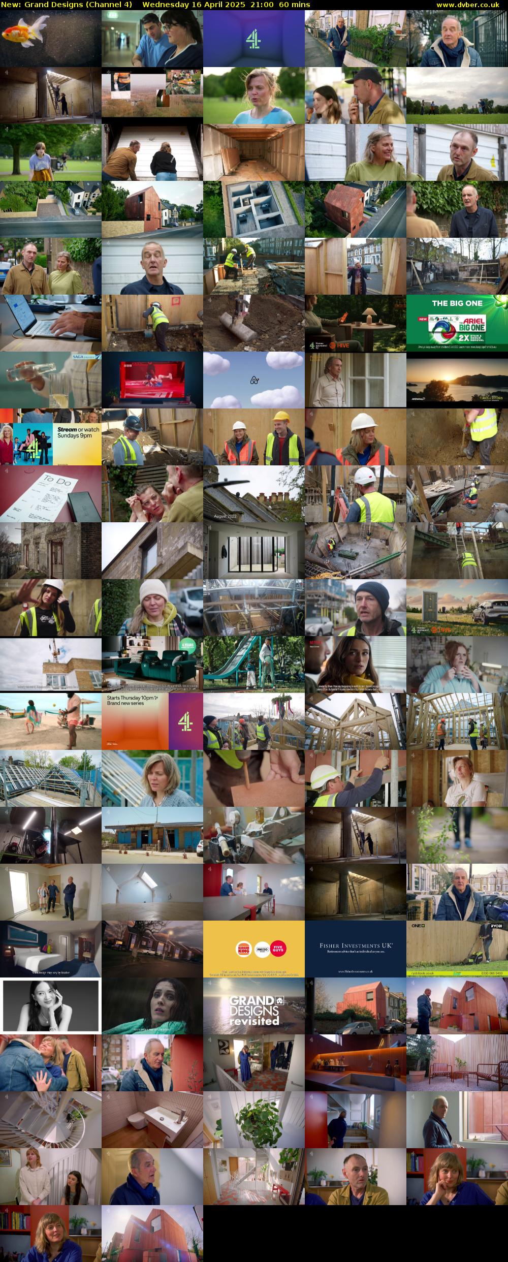 Grand Designs (Channel 4) Wednesday 16 April 2025 21:00 - 22:00