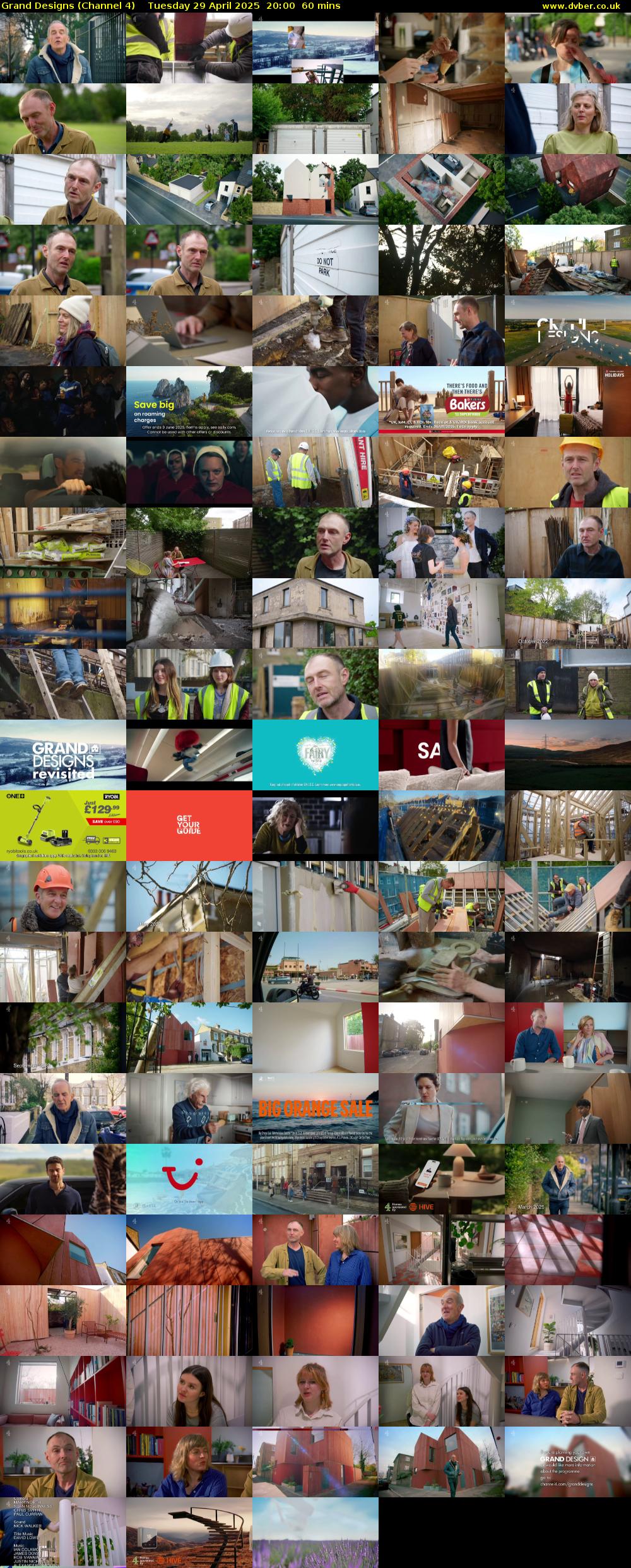 Grand Designs (Channel 4) Tuesday 29 April 2025 20:00 - 21:00