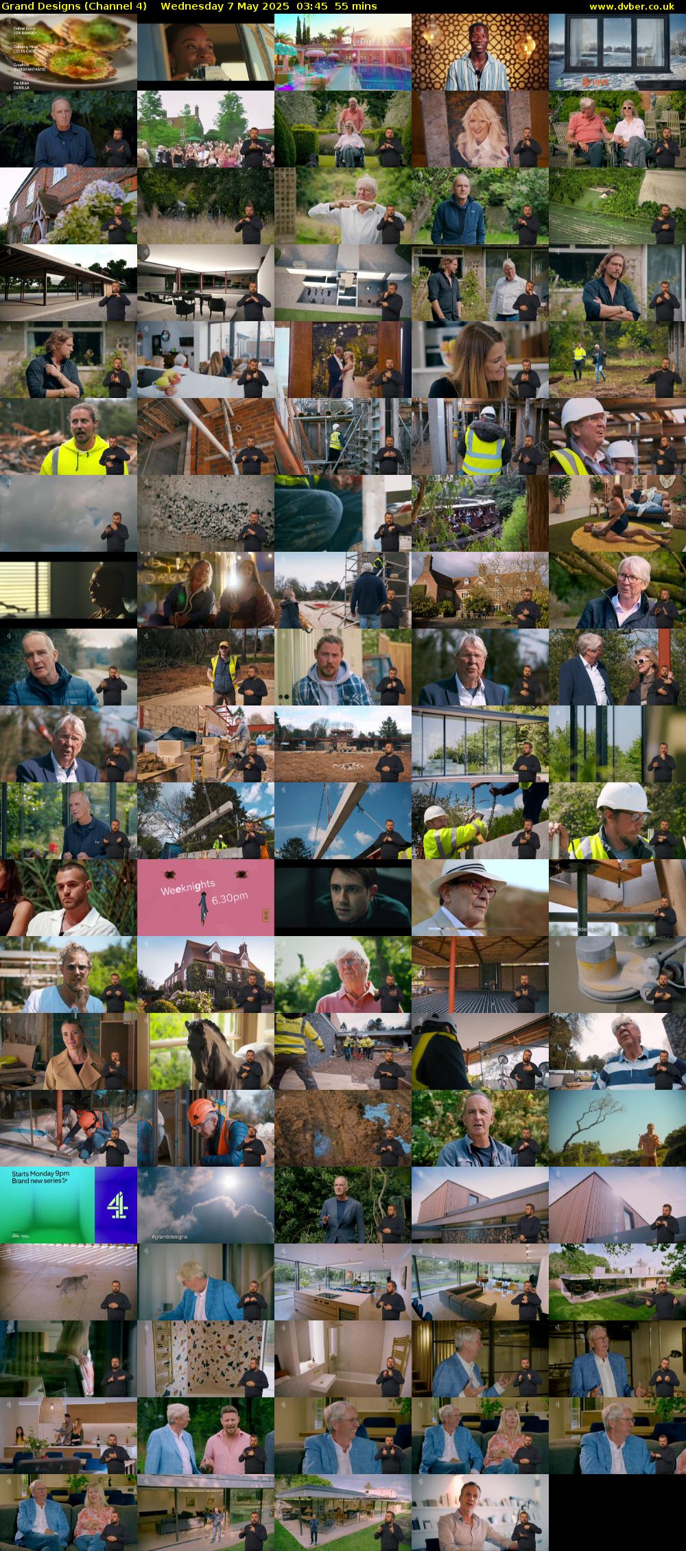 Grand Designs (Channel 4) Wednesday 7 May 2025 03:45 - 04:40