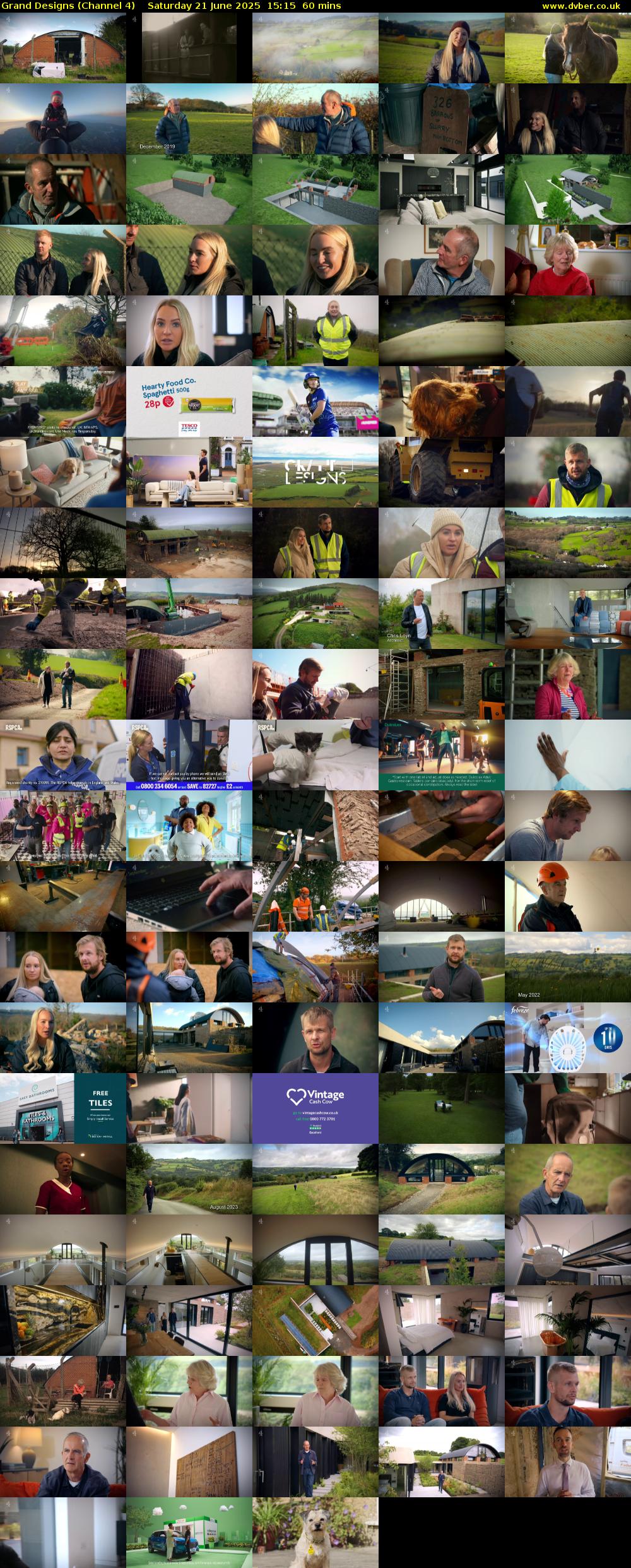 Grand Designs (Channel 4) Saturday 21 June 2025 15:15 - 16:15