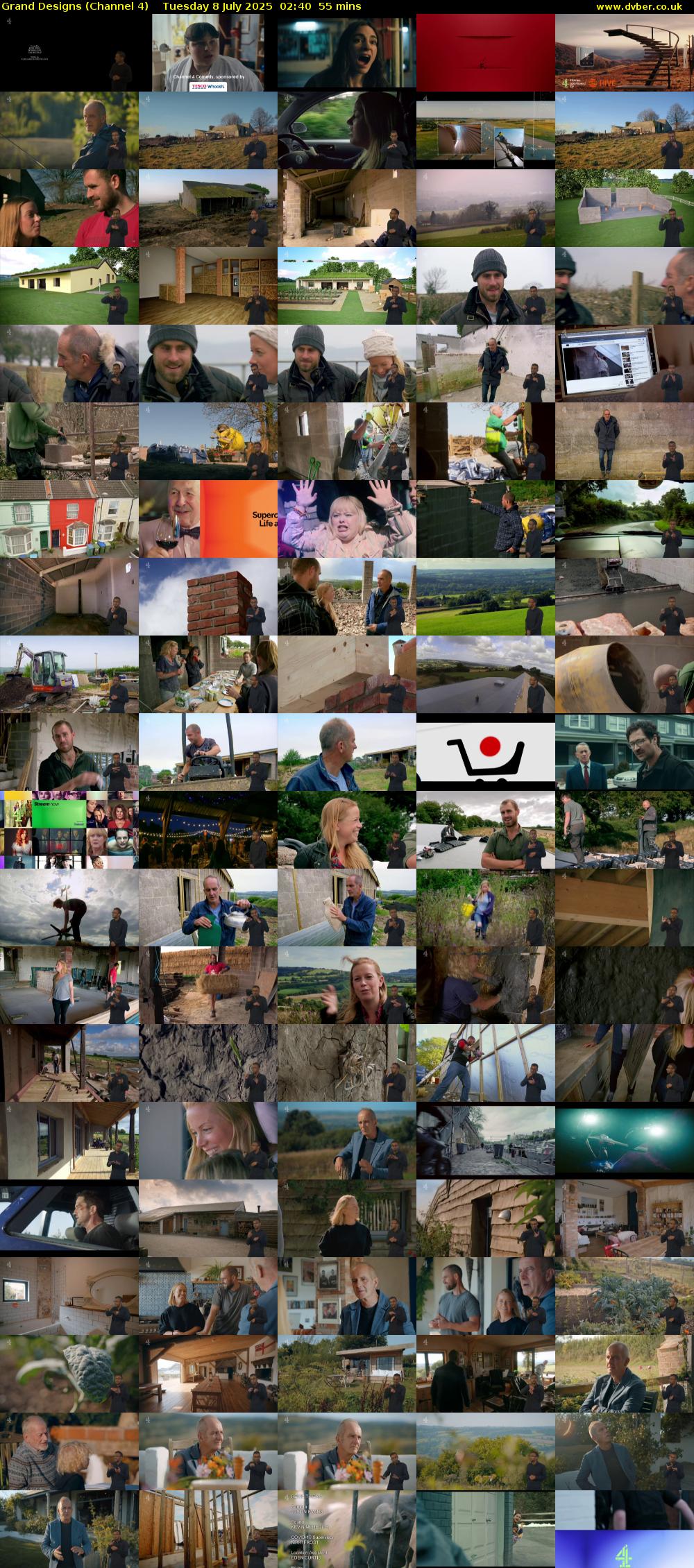 Grand Designs (Channel 4) Tuesday 8 July 2025 02:40 - 03:35