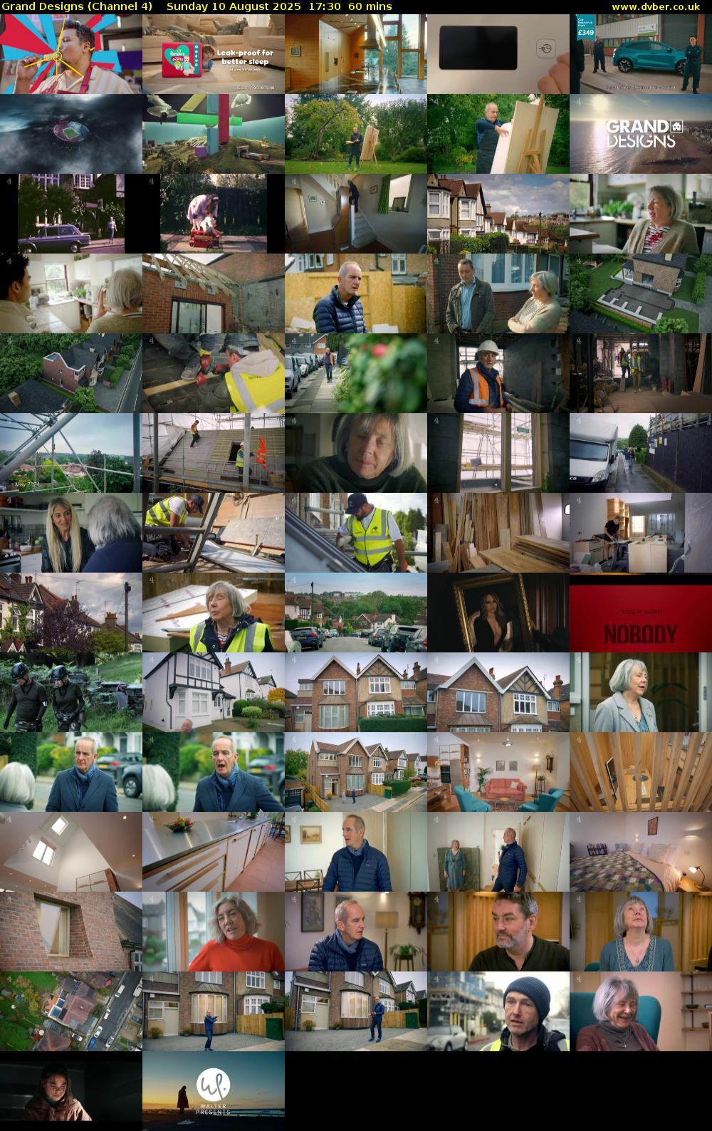 Grand Designs (Channel 4) Sunday 10 August 2025 17:30 - 18:30