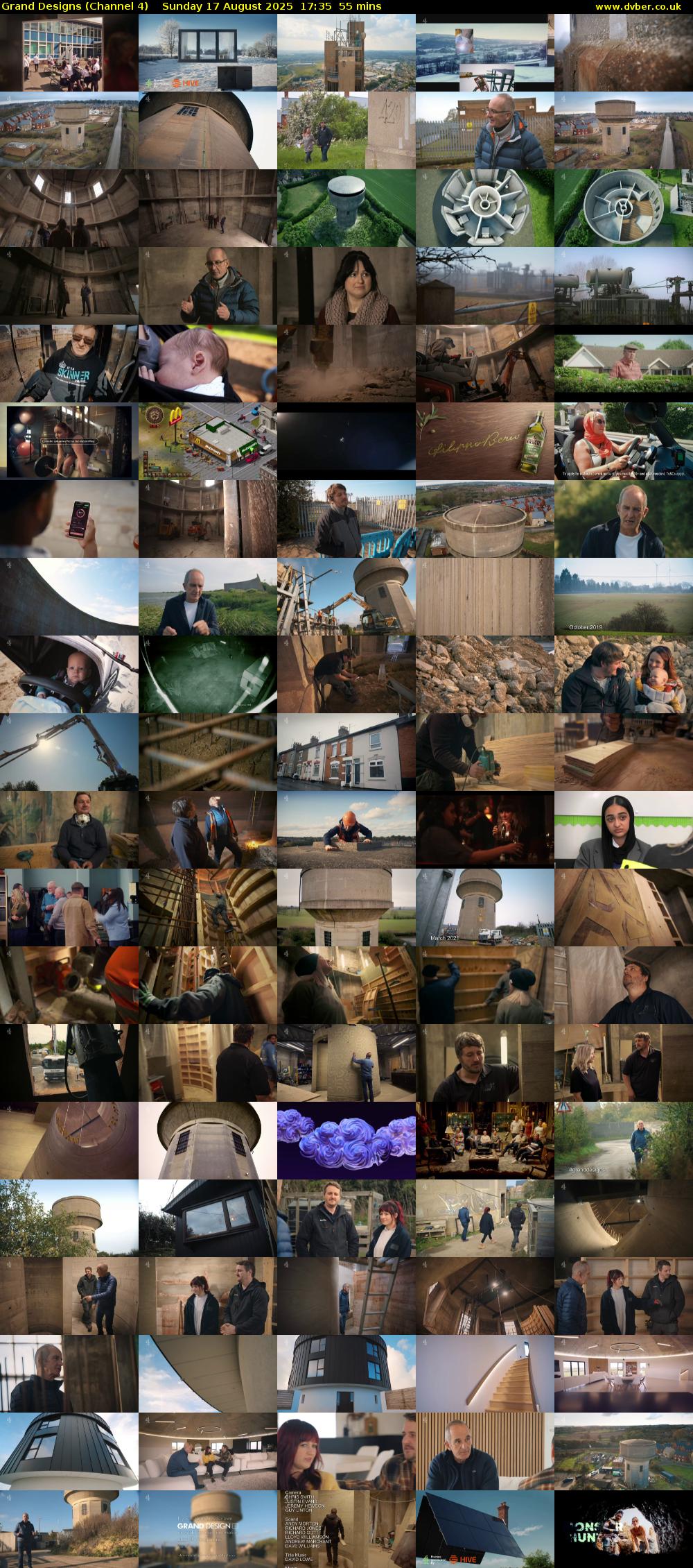 Grand Designs (Channel 4) Sunday 17 August 2025 17:35 - 18:30