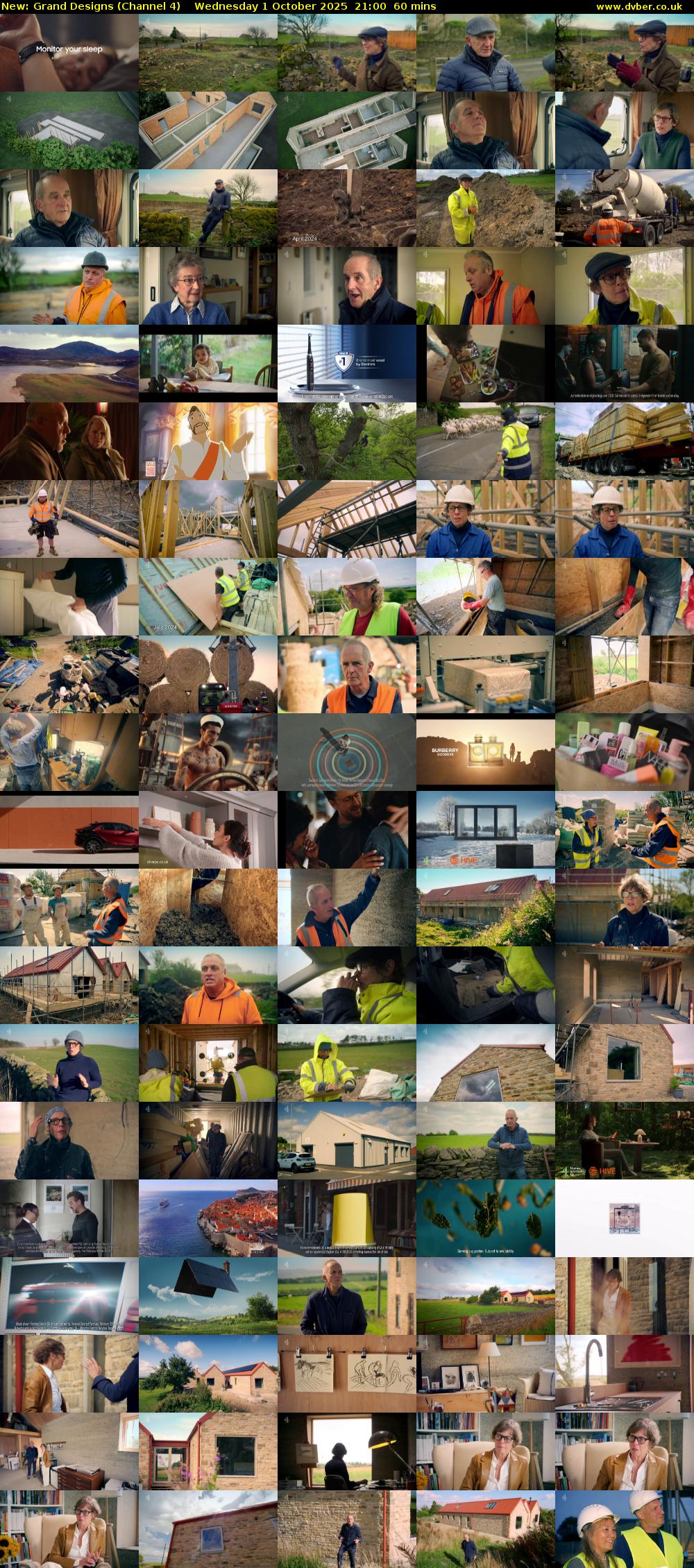 Grand Designs (Channel 4) Wednesday 1 October 2025 21:00 - 22:00