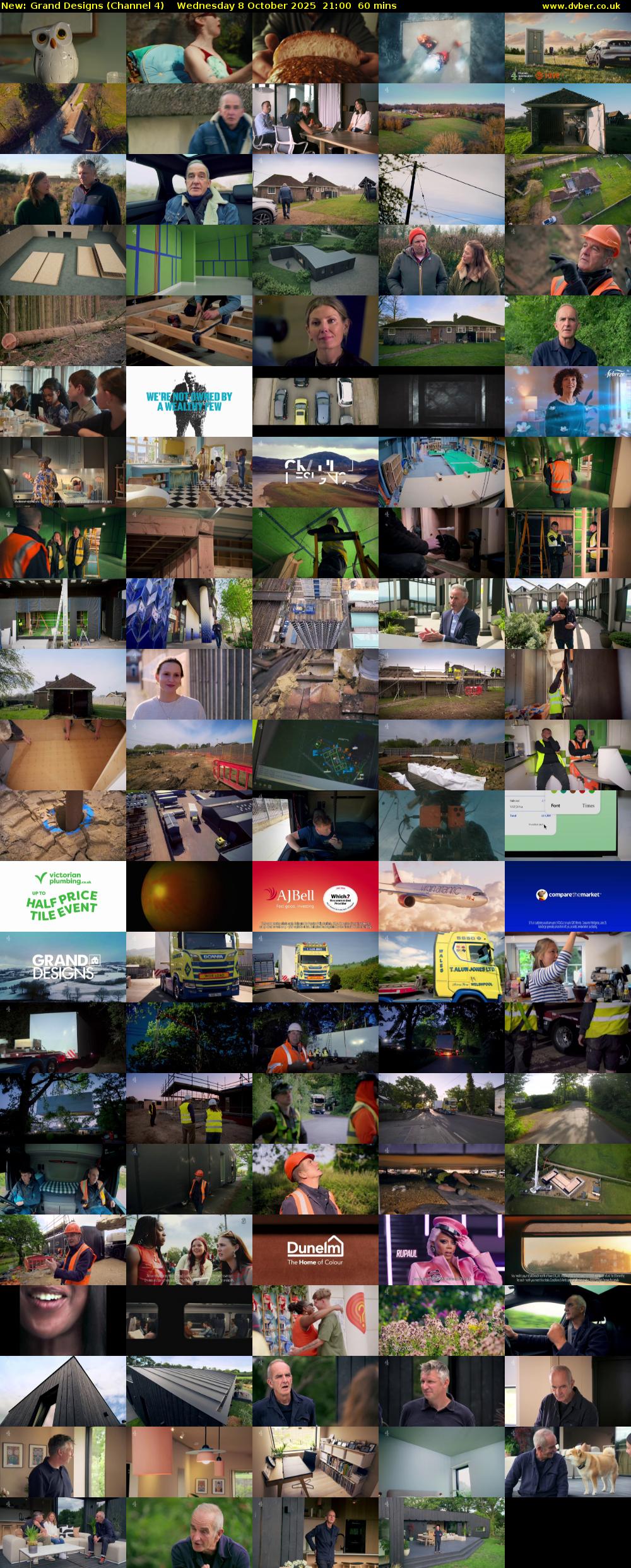 Grand Designs (Channel 4) Wednesday 8 October 2025 21:00 - 22:00