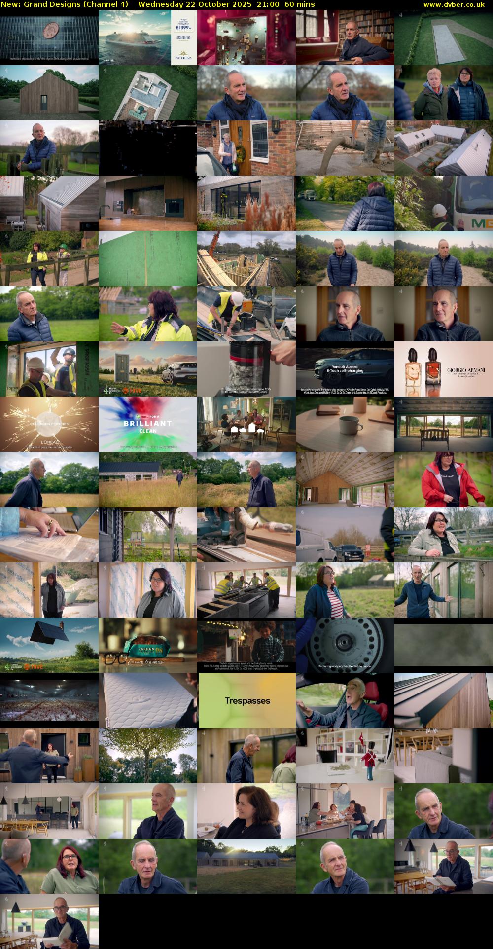 Grand Designs (Channel 4) Wednesday 22 October 2025 21:00 - 22:00