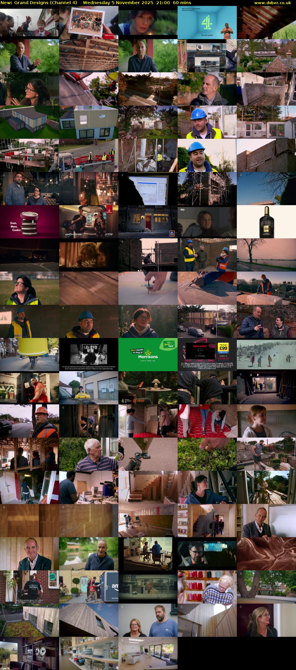 Grand Designs (Channel 4) Wednesday 5 November 2025 21:00 - 22:00