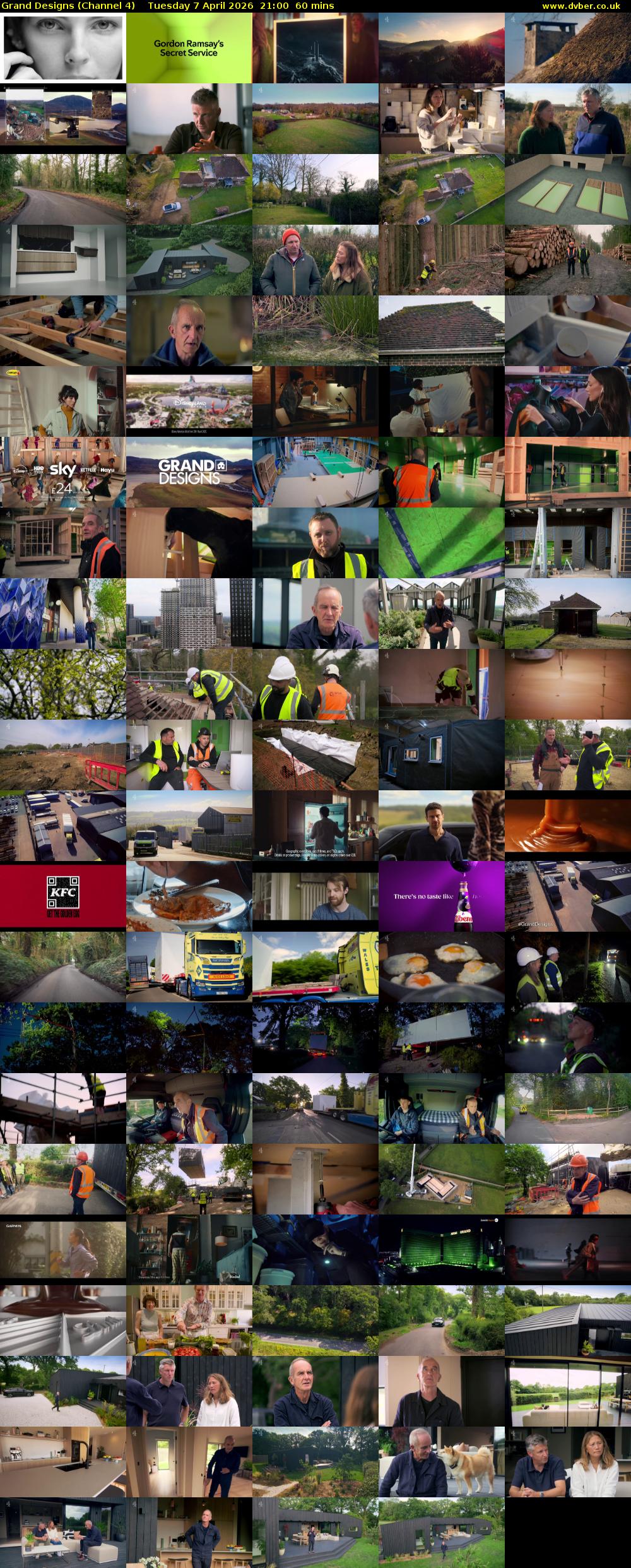 Grand Designs (Channel 4) Tuesday 7 April 2026 21:00 - 22:00