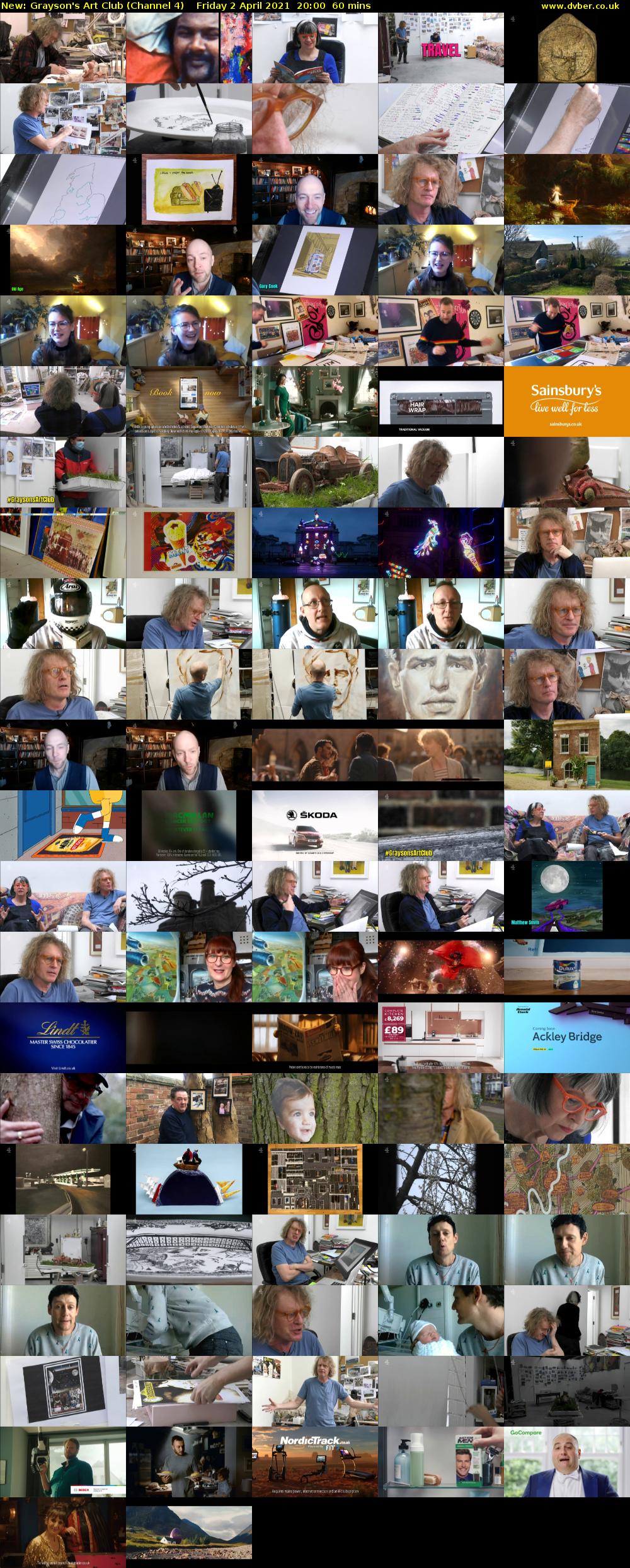Grayson's Art Club (Channel 4) Friday 2 April 2021 20:00 - 21:00