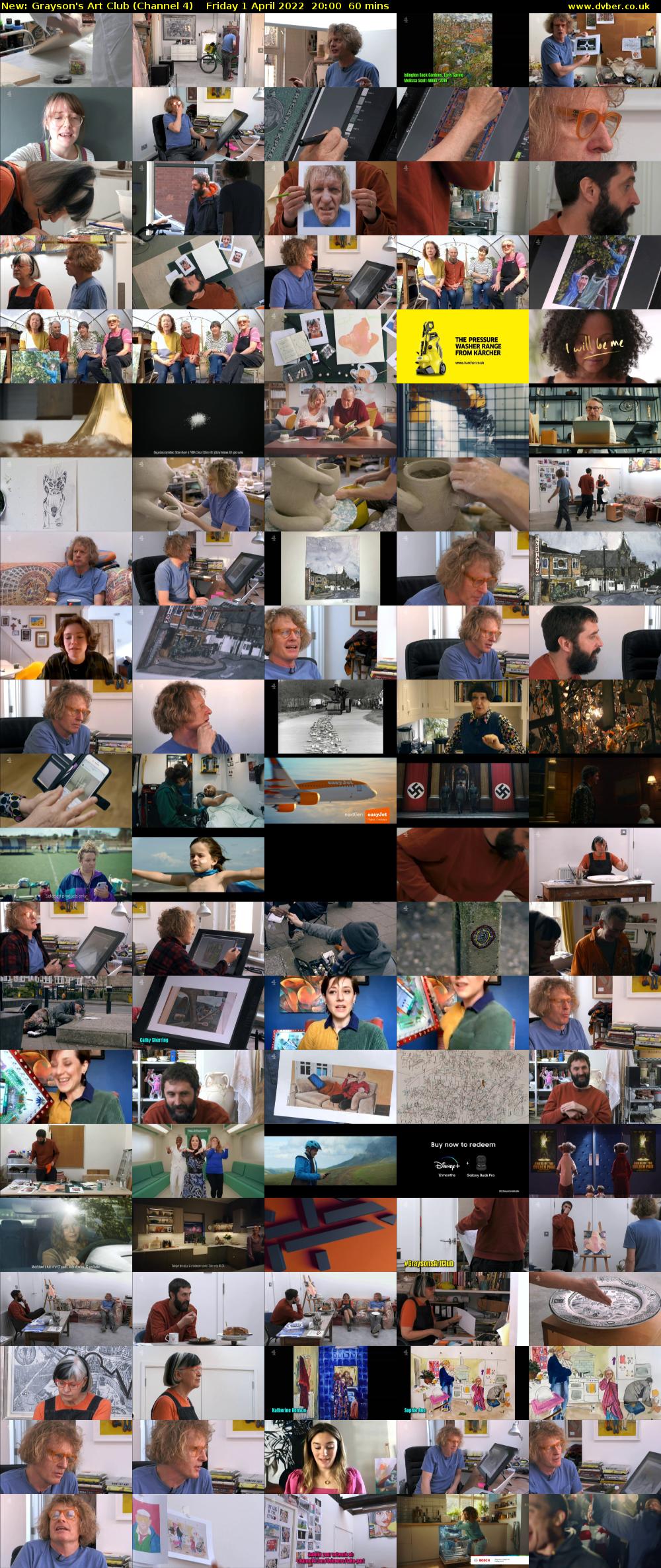 Grayson's Art Club (Channel 4) Friday 1 April 2022 20:00 - 21:00