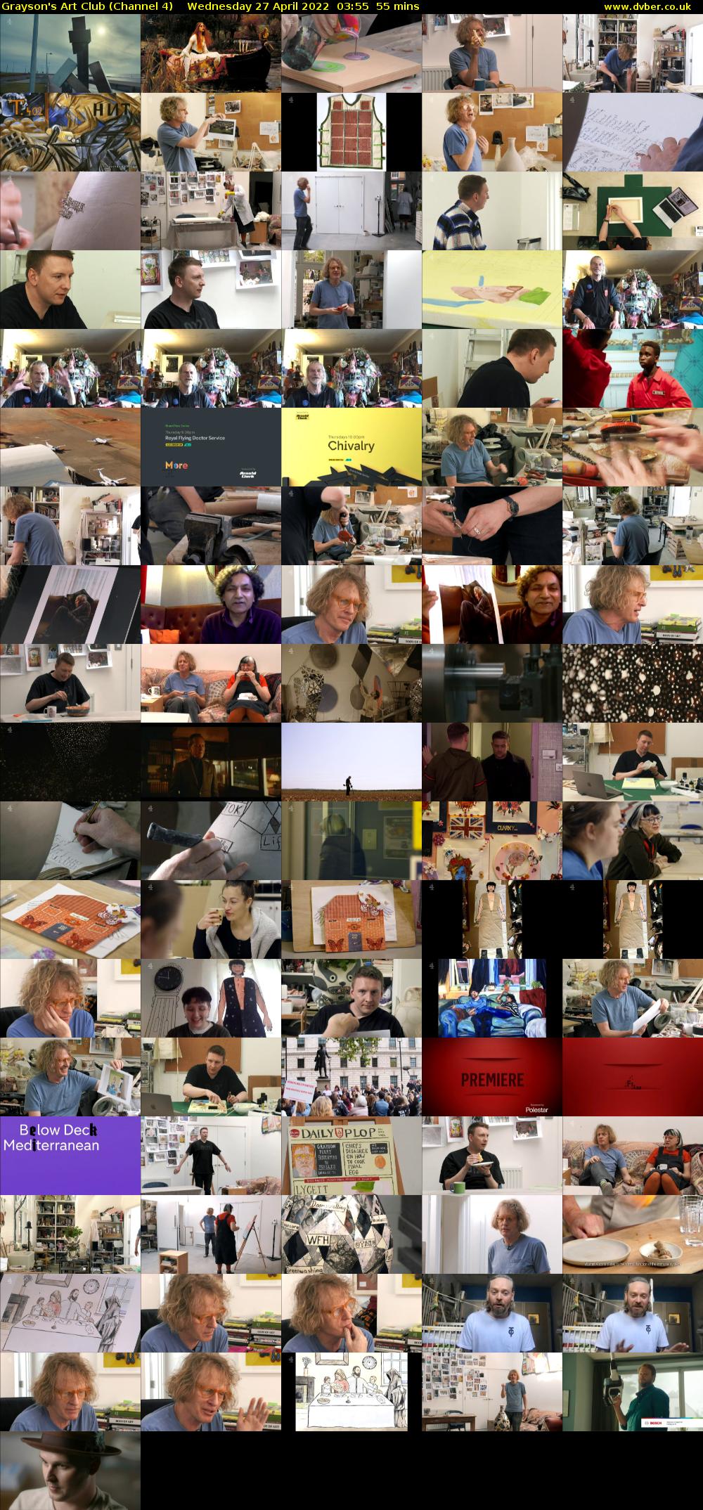 Grayson's Art Club (Channel 4) Wednesday 27 April 2022 03:55 - 04:50