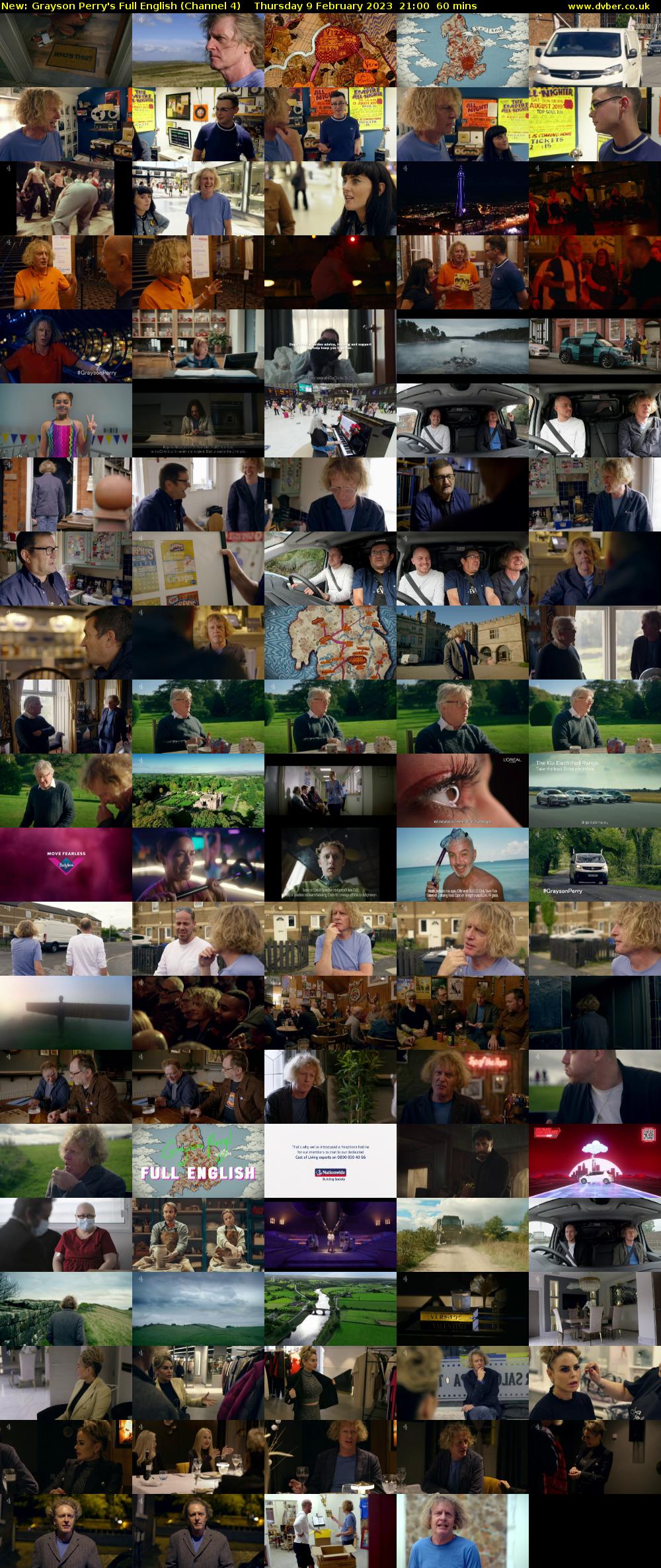 Grayson Perry's Full English (Channel 4) Thursday 9 February 2023 21:00 - 22:00