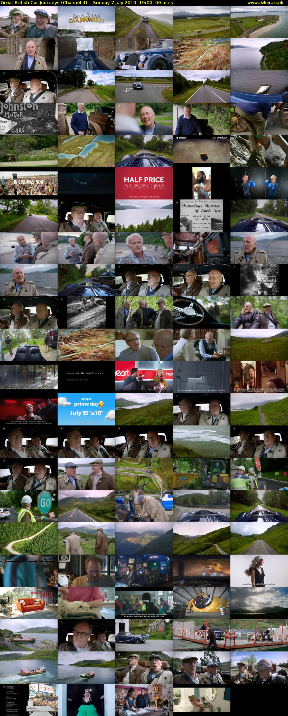 Great British Car Journeys (Channel 4) Sunday 7 July 2019 19:00 - 20:00