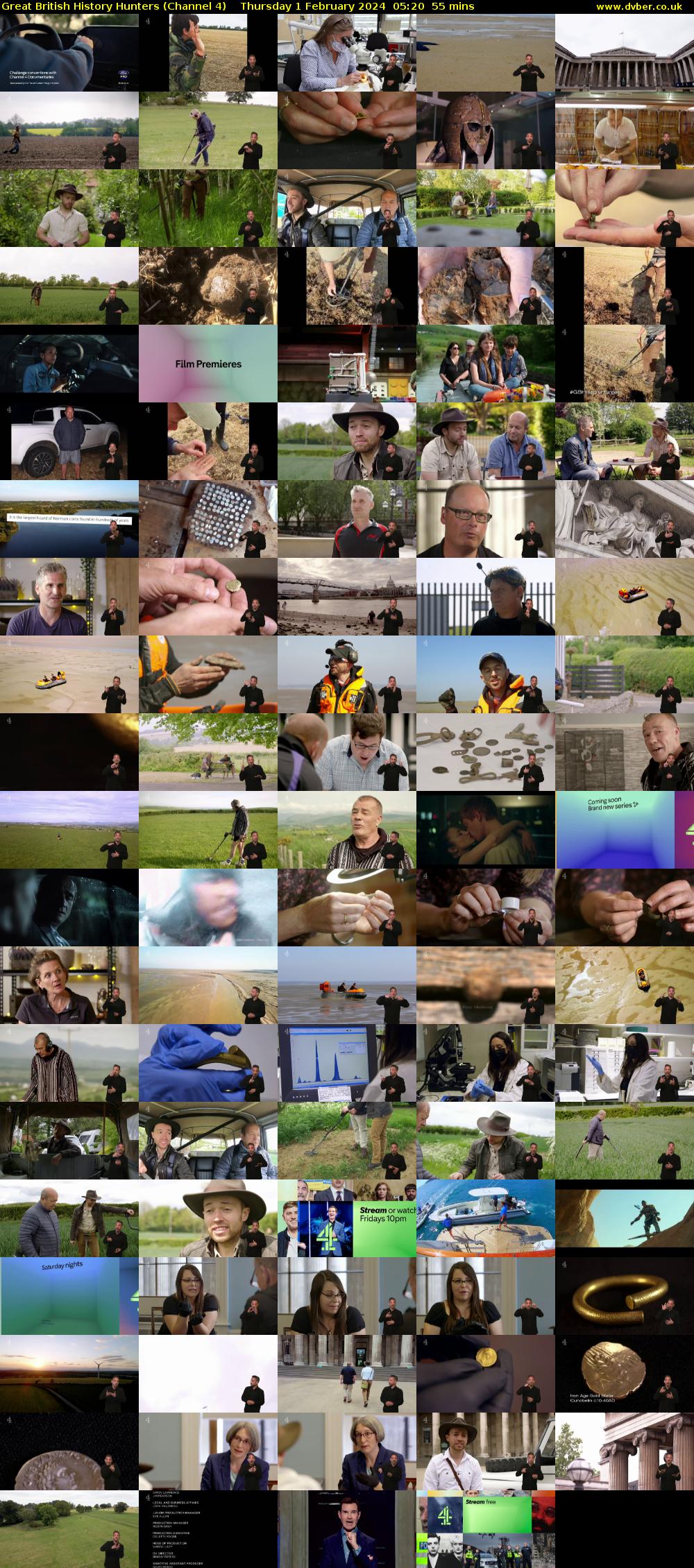Great British History Hunters (Channel 4) Thursday 1 February 2024 05:20 - 06:15
