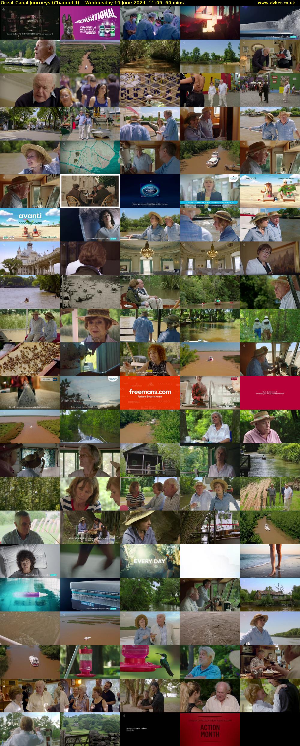 Great Canal Journeys (Channel 4) Wednesday 19 June 2024 11:05 - 12:05