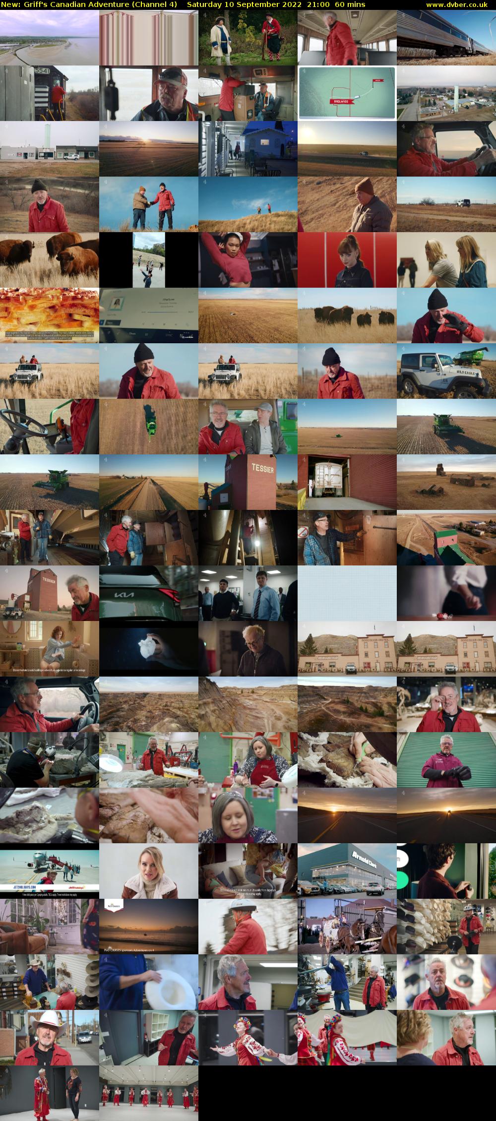 Griff's Canadian Adventure (Channel 4) Saturday 10 September 2022 21:00 - 22:00