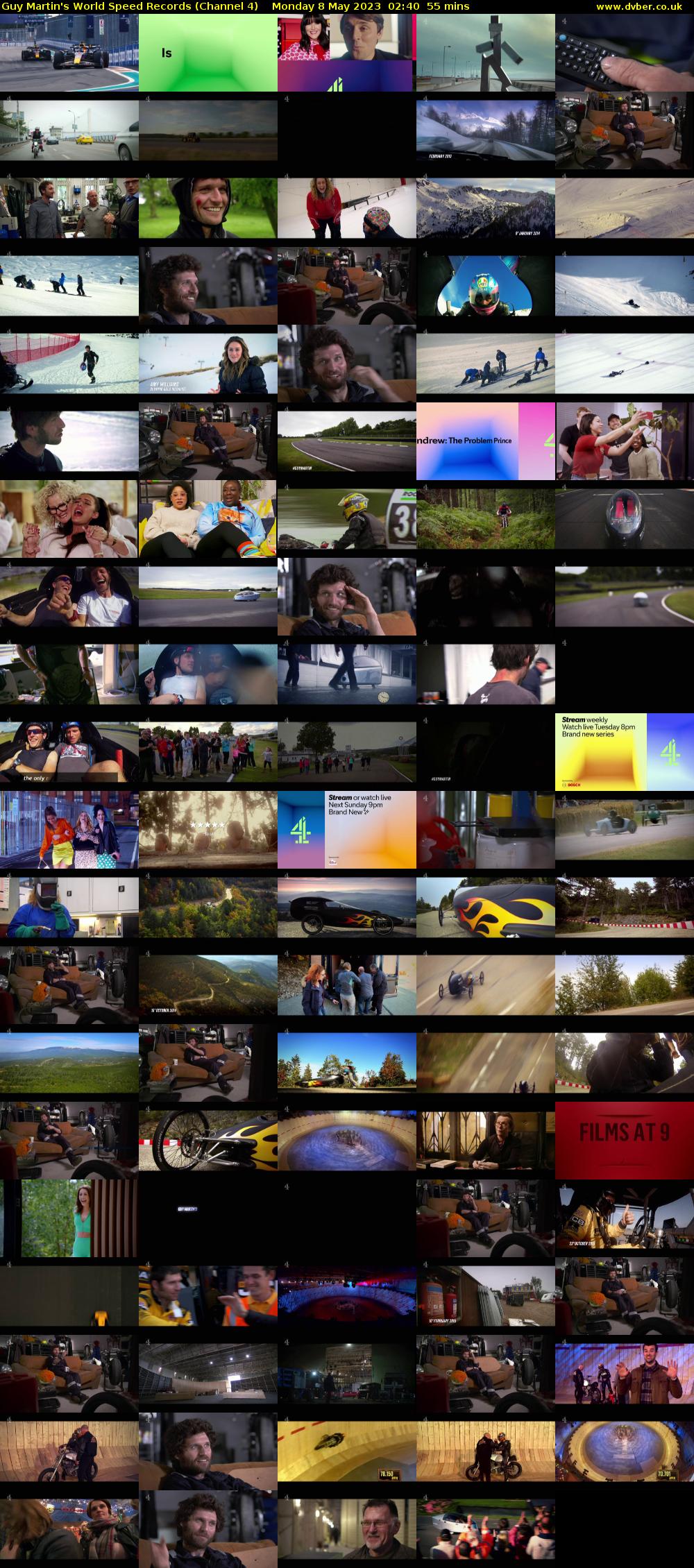 Guy Martin's World Speed Records (Channel 4) Monday 8 May 2023 02:40 - 03:35