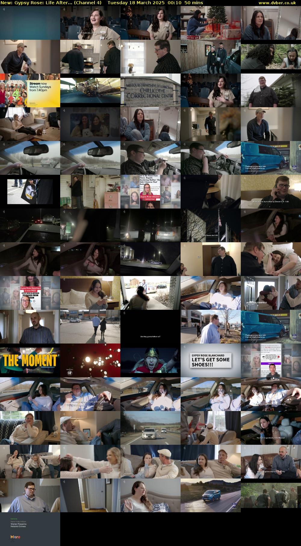 Gypsy Rose: Life After... (Channel 4) Tuesday 18 March 2025 00:10 - 01:00