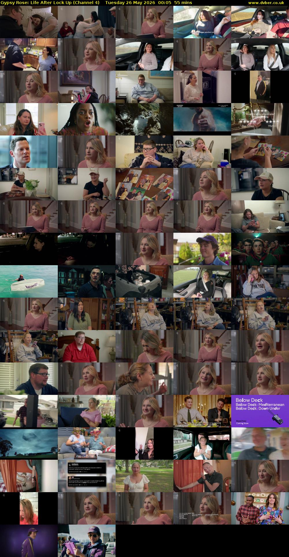 Gypsy Rose: Life After Lock Up (Channel 4) Tuesday 26 May 2026 00:05 - 01:00