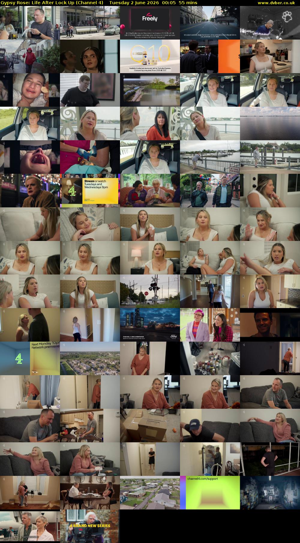 Gypsy Rose: Life After Lock Up (Channel 4) Tuesday 2 June 2026 00:05 - 01:00