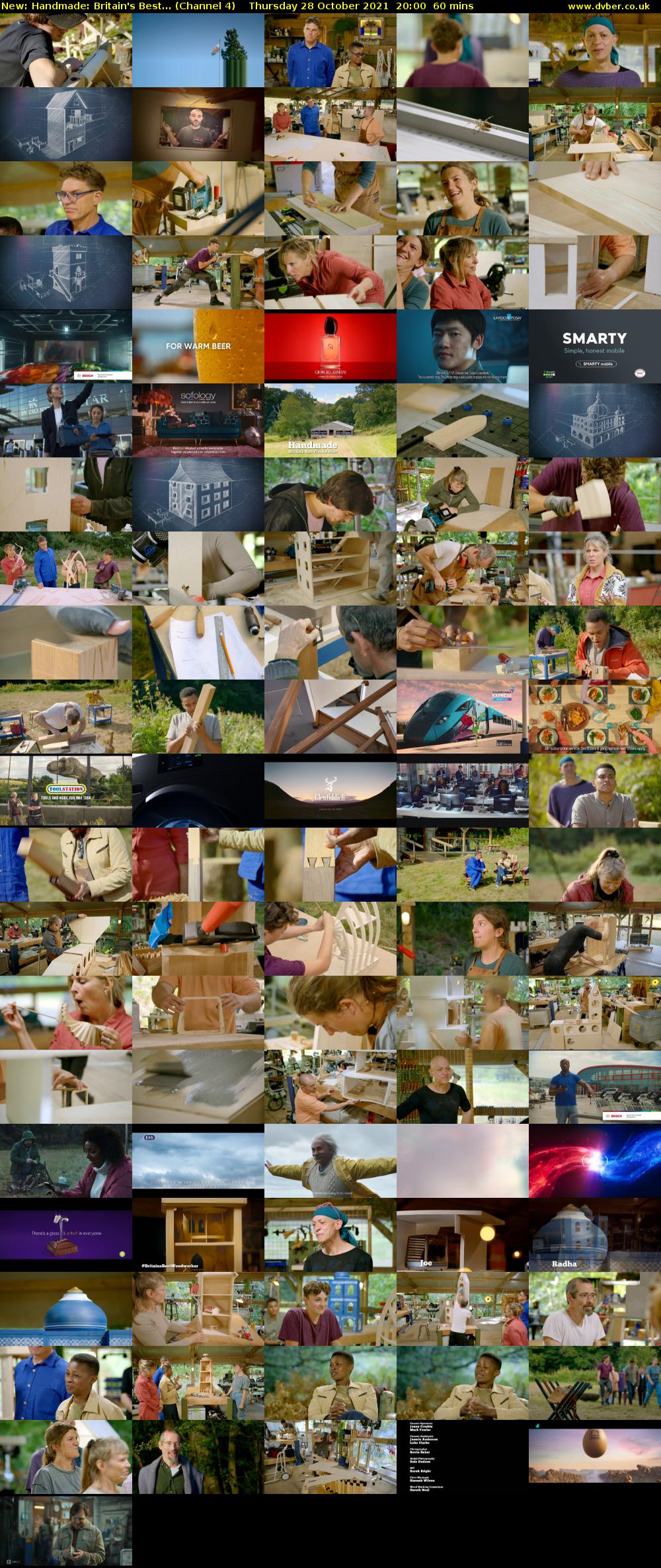 Handmade: Britain's Best... (Channel 4) Thursday 28 October 2021 20:00 - 21:00